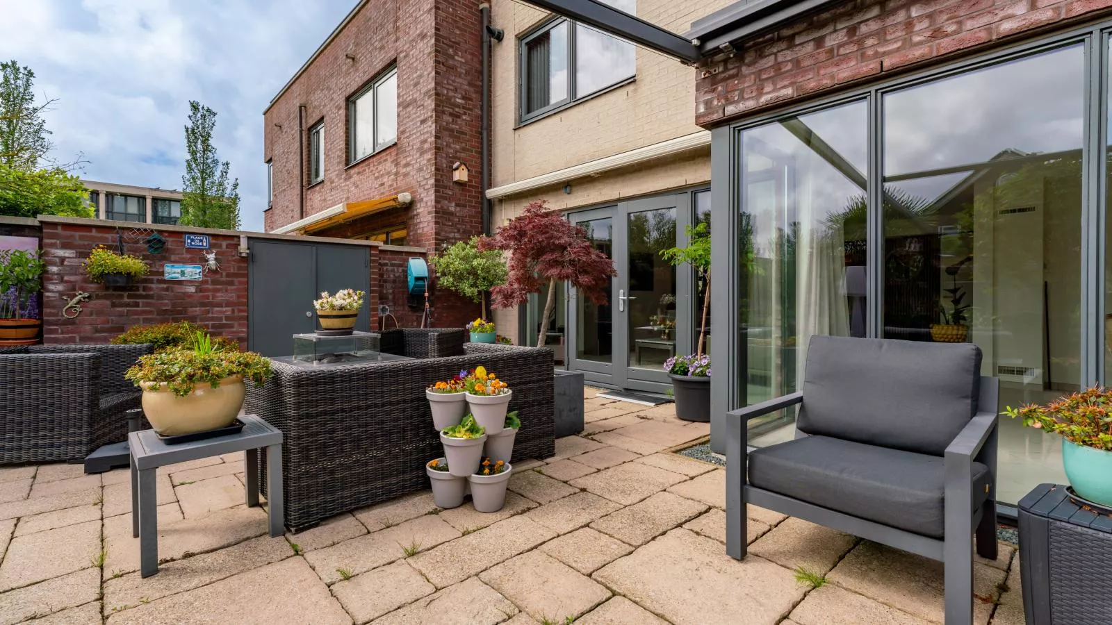 Alkmaar aan het Water-Terrace balcony