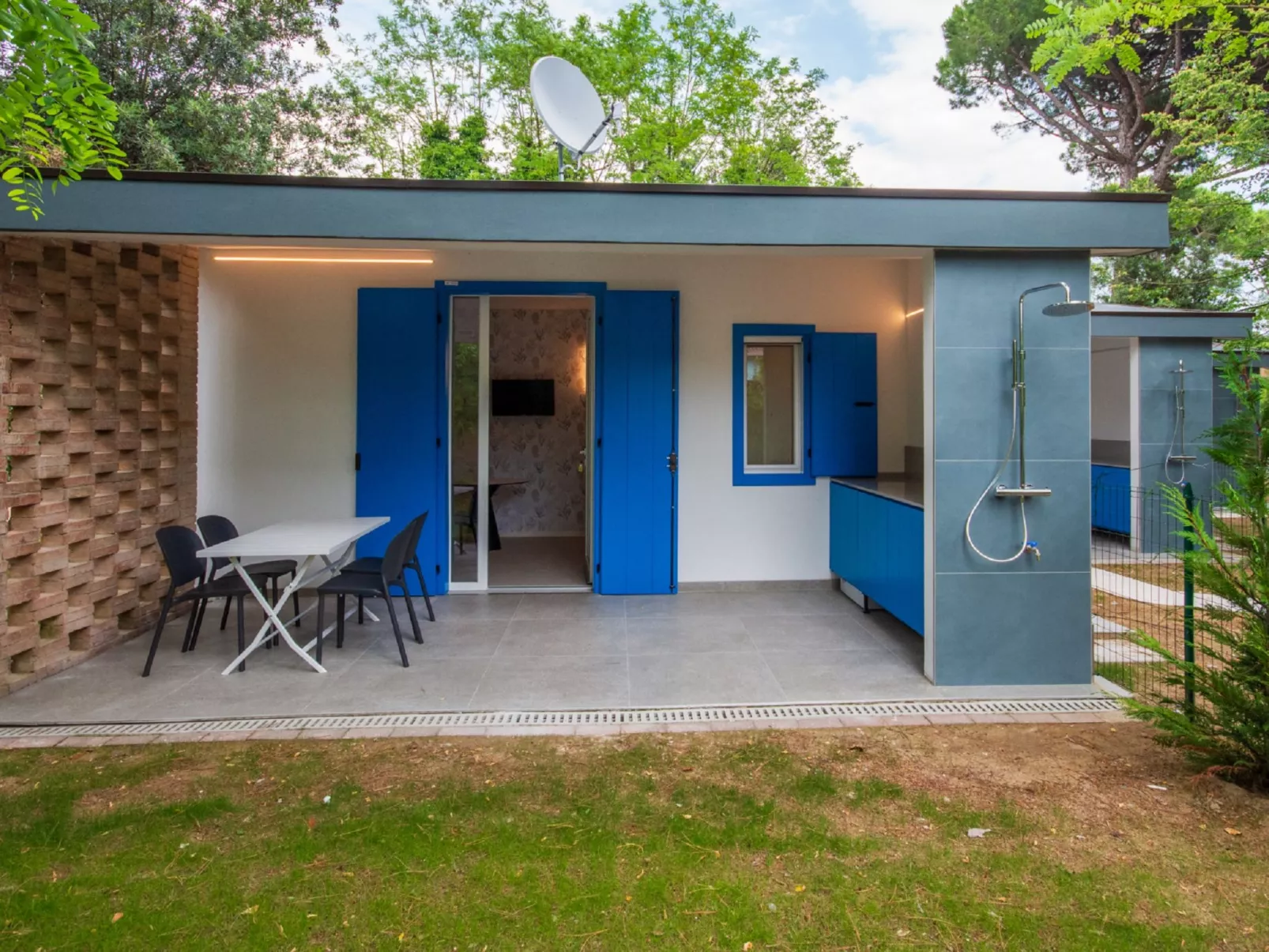 Tiny House-Draußen