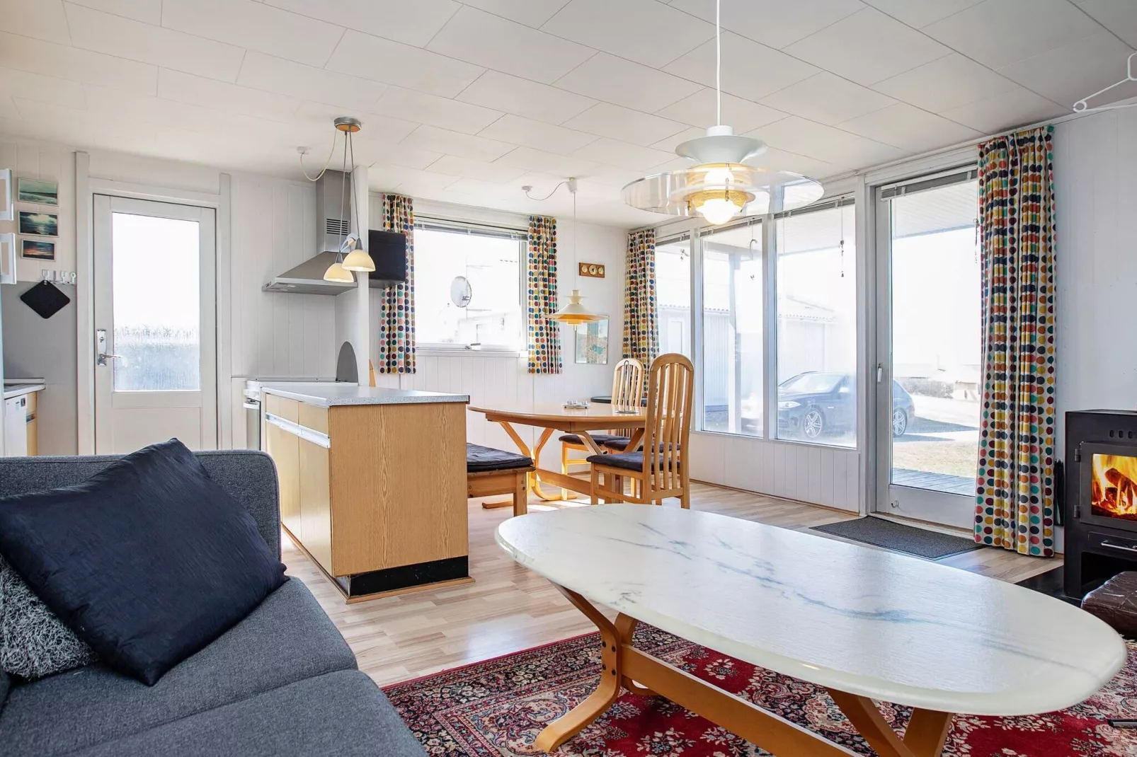 Maison de vacances pour 6 a Lemvig-Intérieur