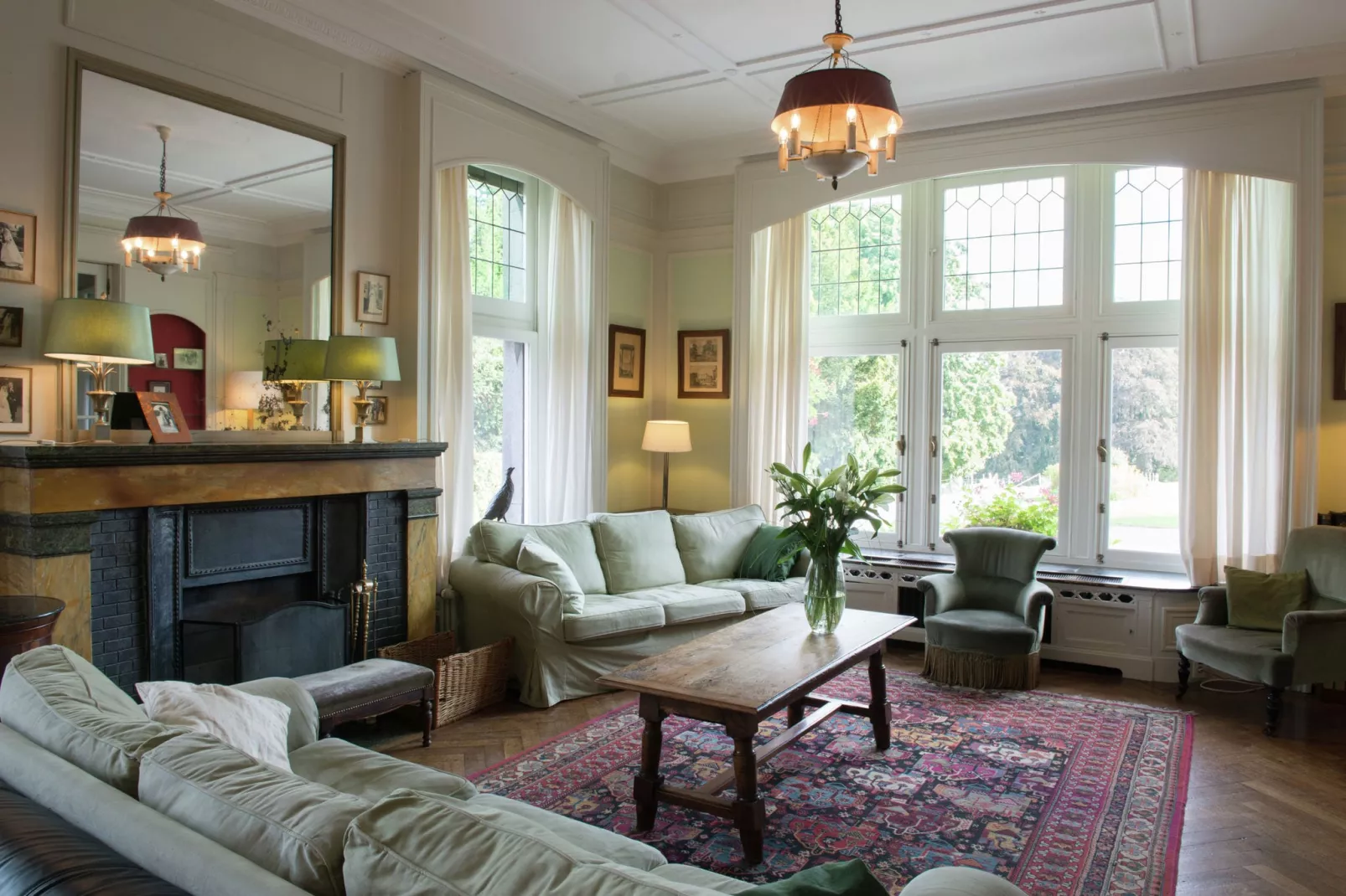 Chateau de Jevoumont-Living room