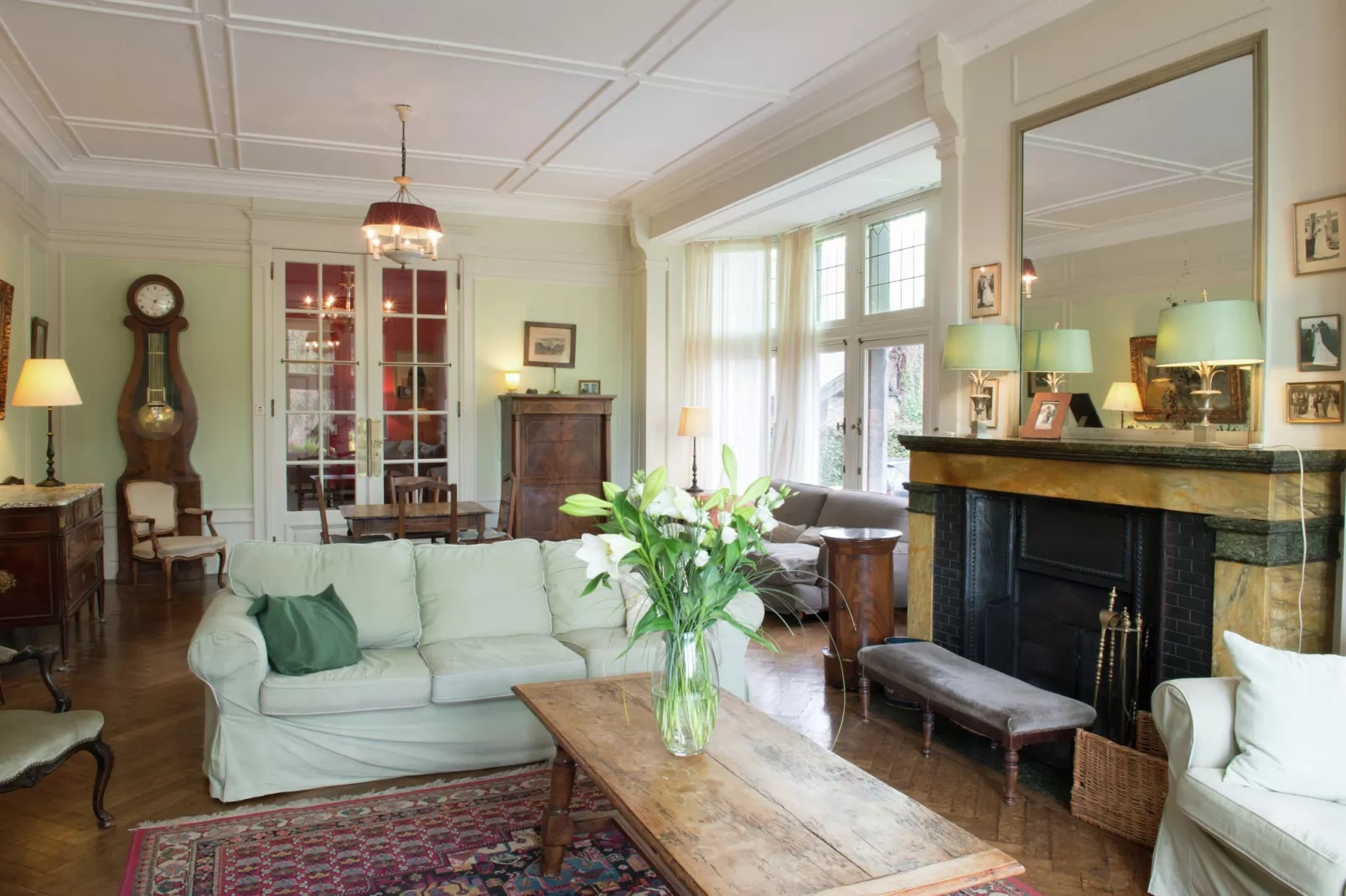 Chateau de Jevoumont-Living room