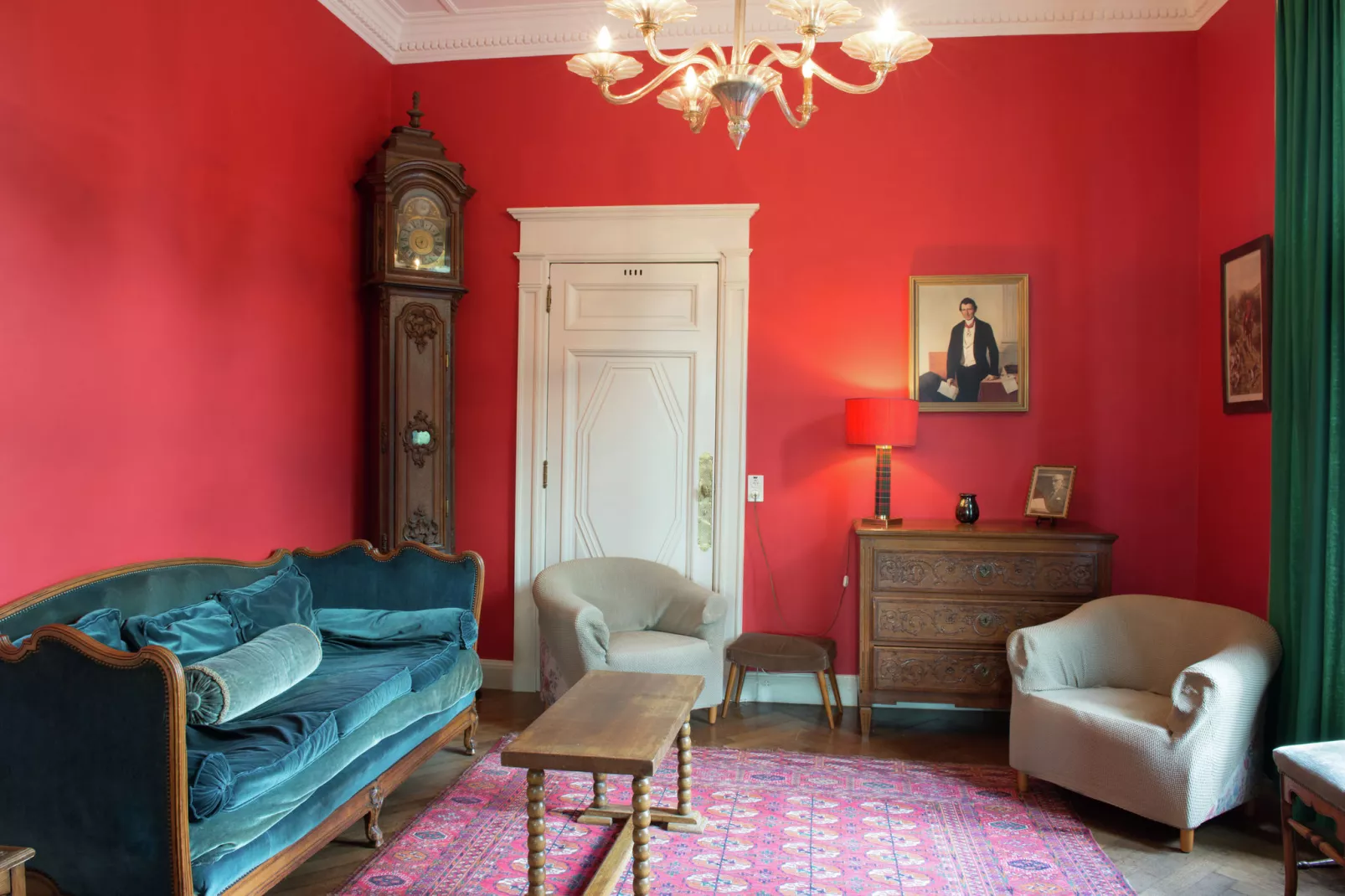 Chateau de Jevoumont-Living room