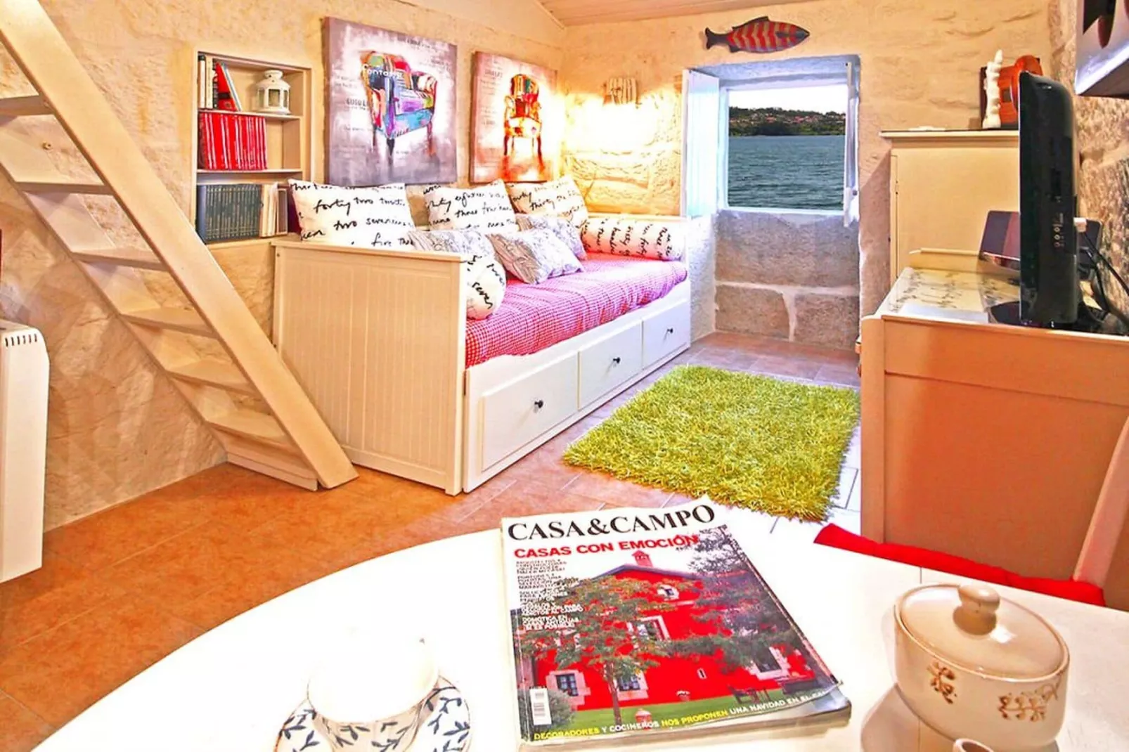 Casa do Sal-Living room