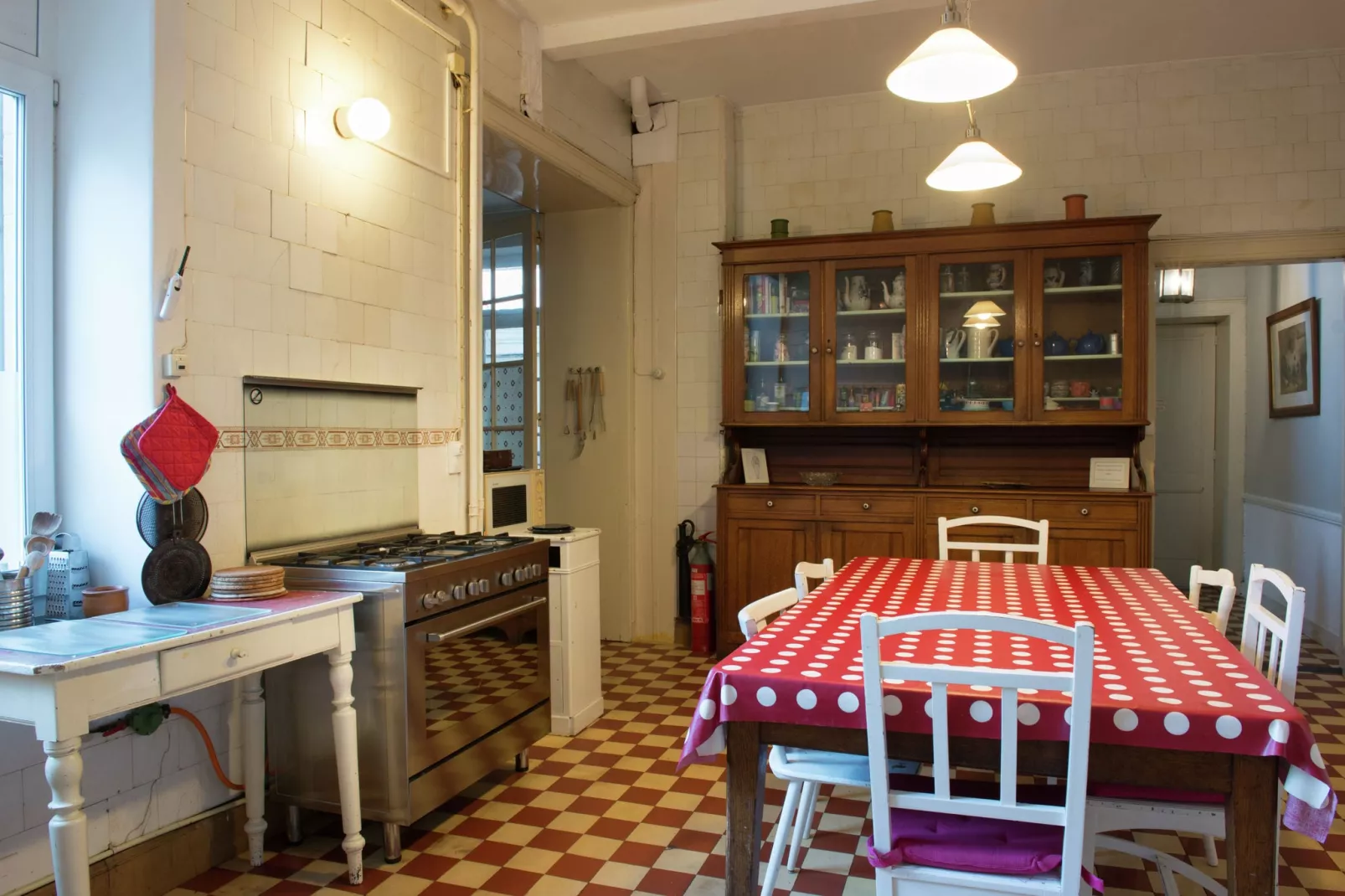 Chateau de Jevoumont-Kitchen