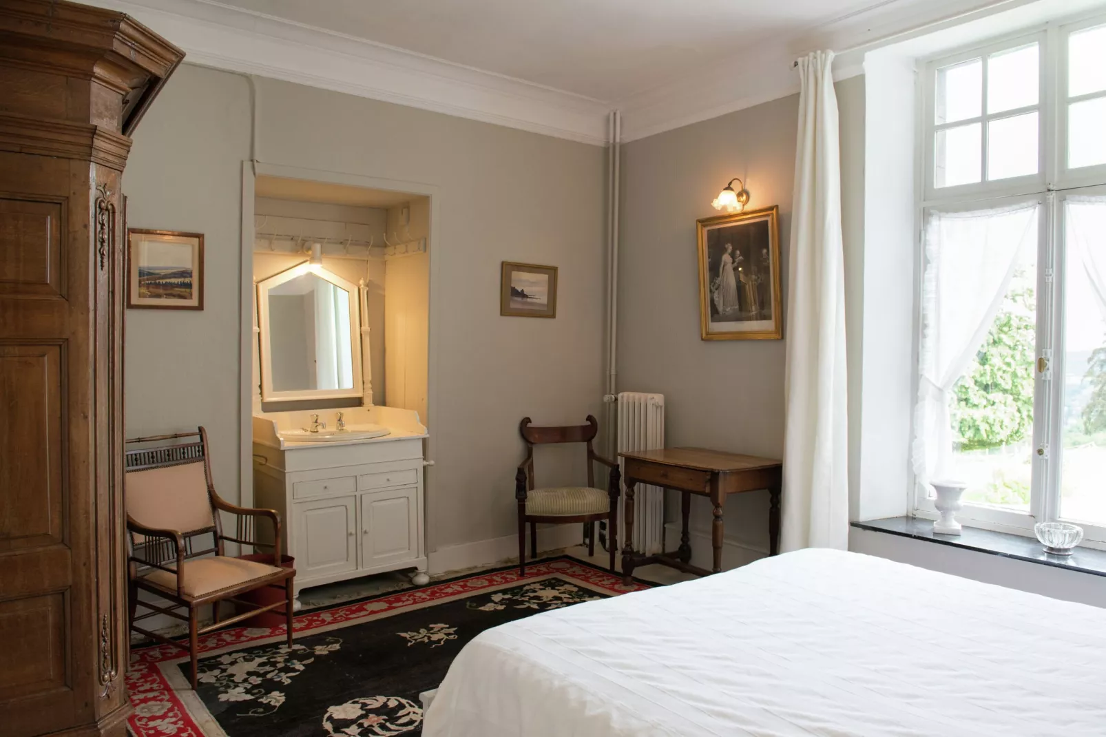 Chateau de Jevoumont-Bedroom