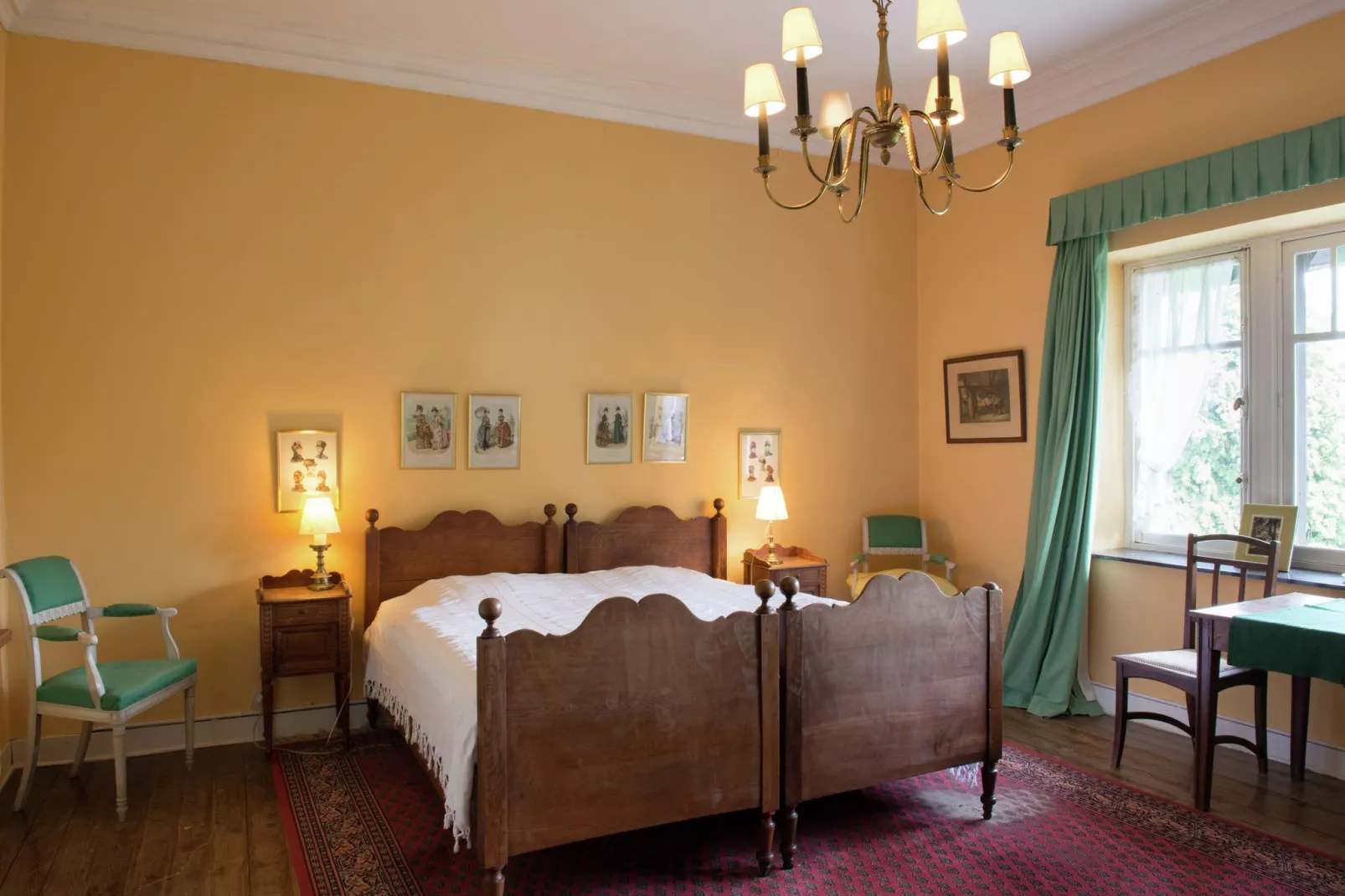 Chateau de Jevoumont-Bedroom