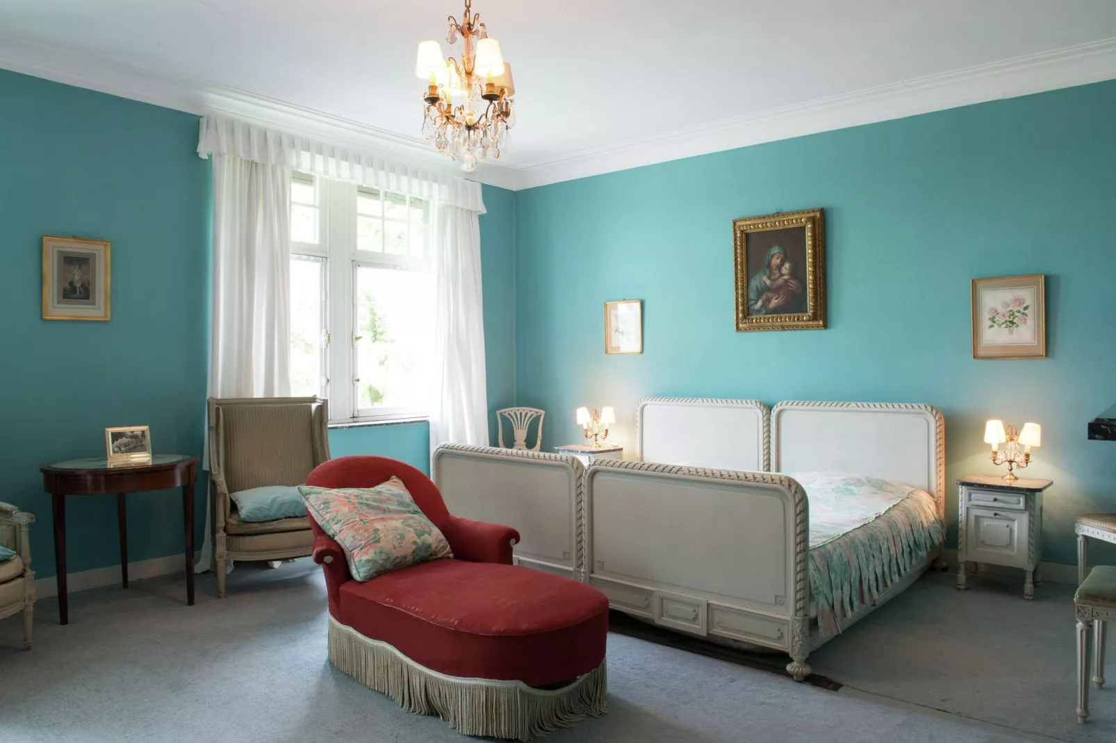 Chateau de Jevoumont-Bedroom