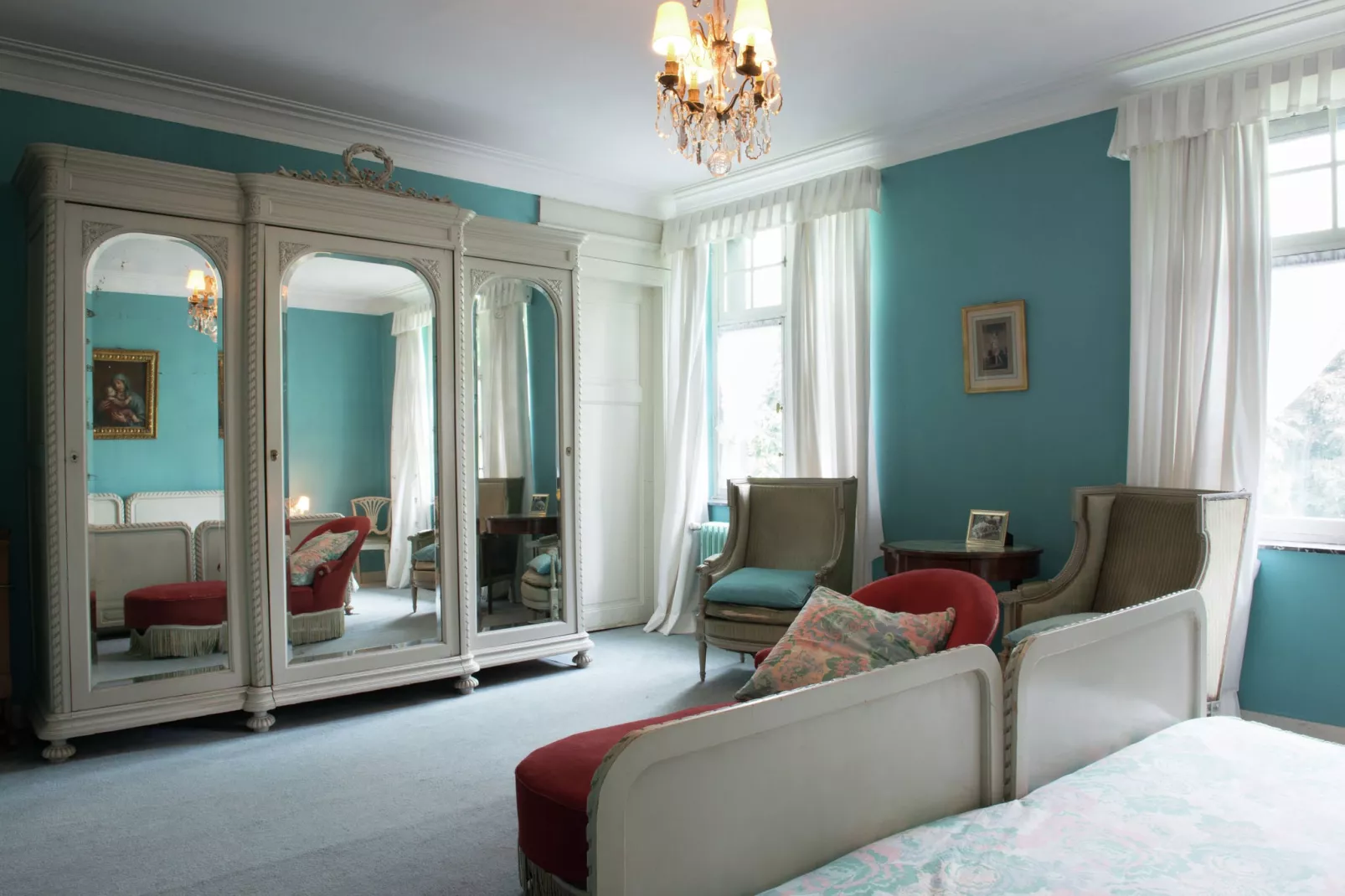 Chateau de Jevoumont-Bedroom