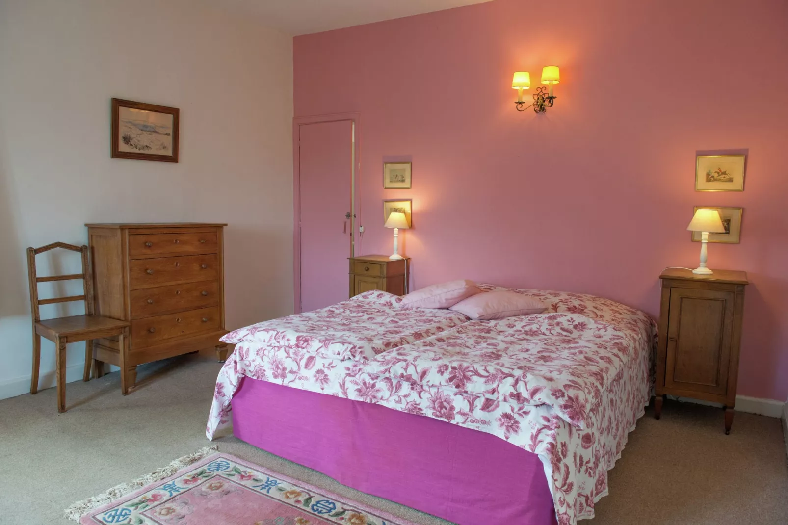 Chateau de Jevoumont-Bedroom