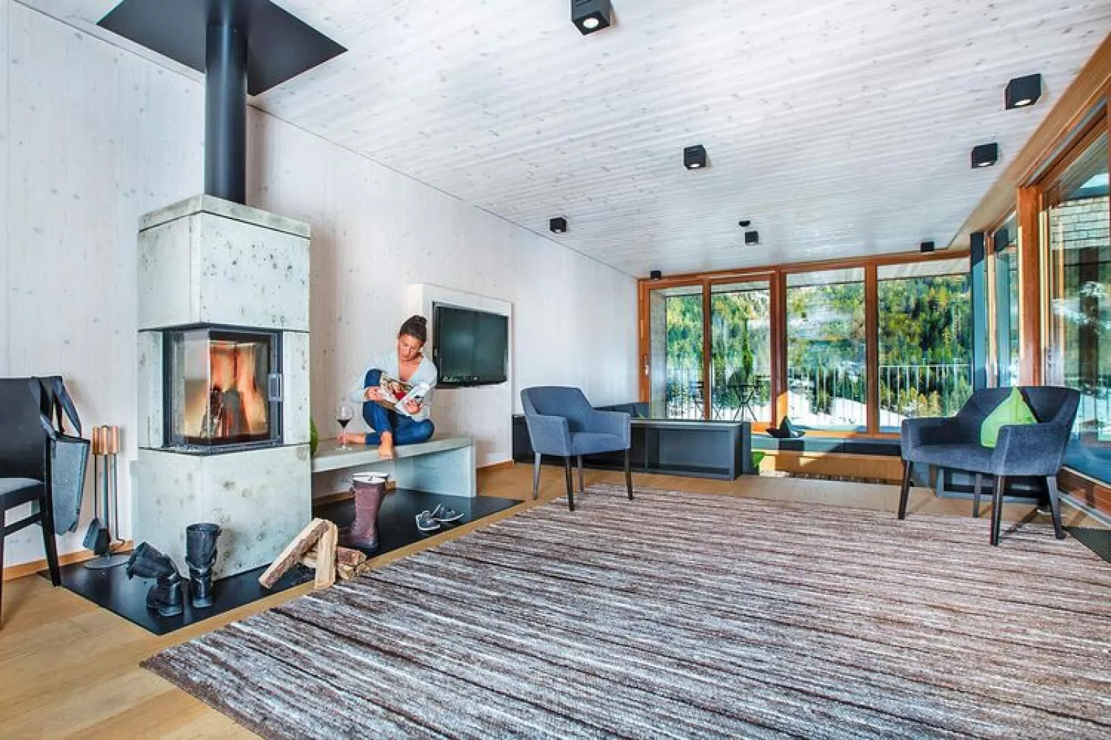 Gradonna Mountain Resort - Klassik - 4 Personen-Living room