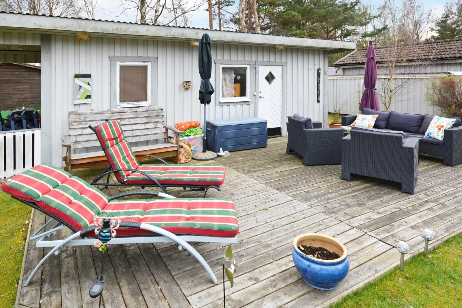 Modern holiday home with garden-By Traum-Outdoor