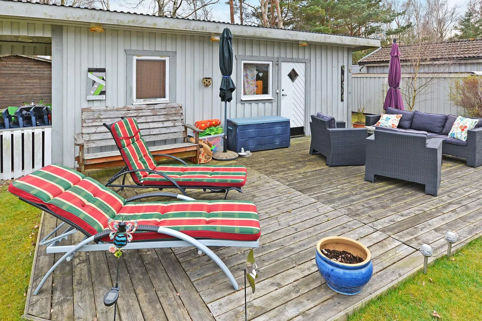 Modern holiday home with garden-By Traum-Outdoor