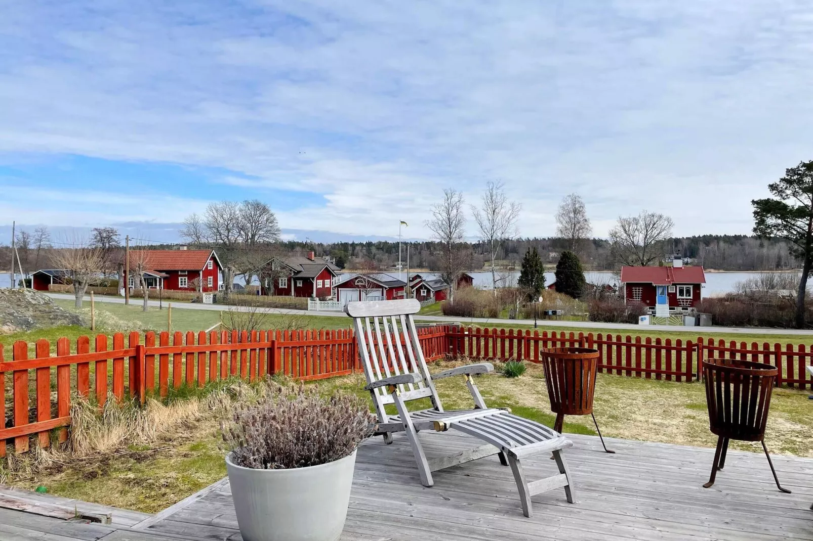4 star holiday home in HALLSTAVIK-Water view