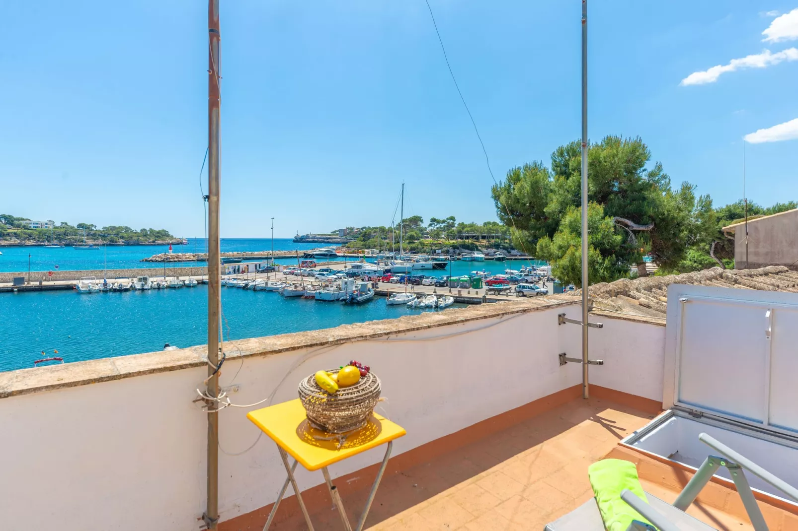 Cas Padrins (portopetro)-Terrace balcony