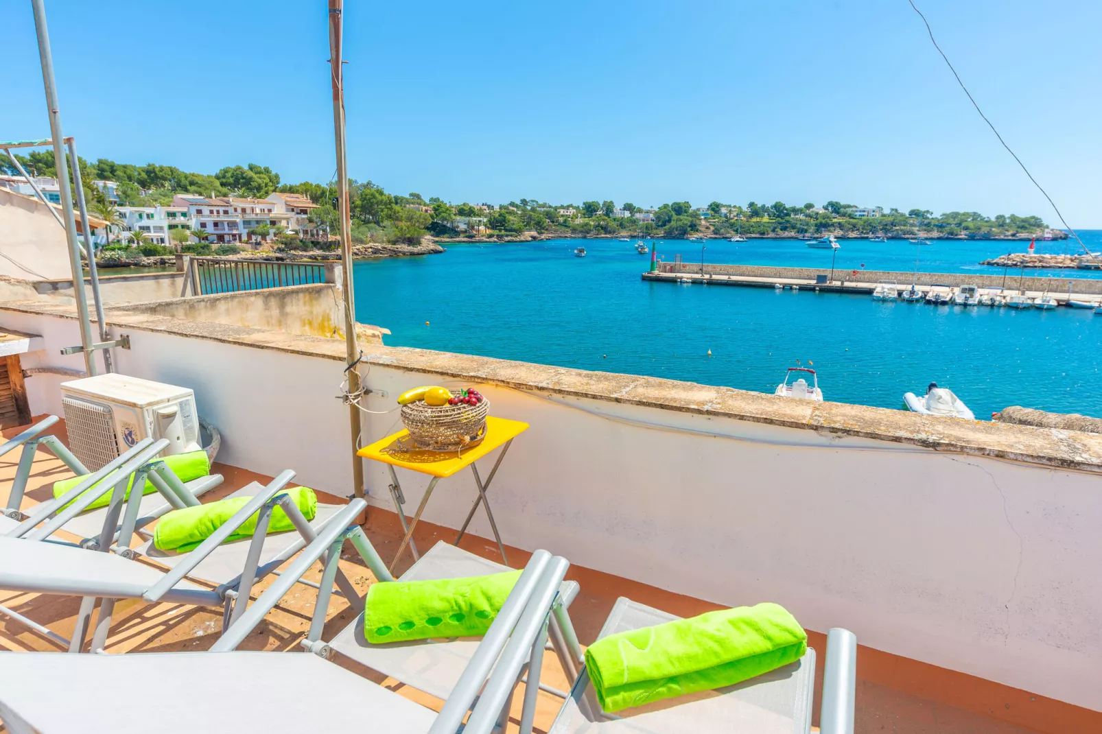 Cas Padrins (portopetro)-Terrace balcony