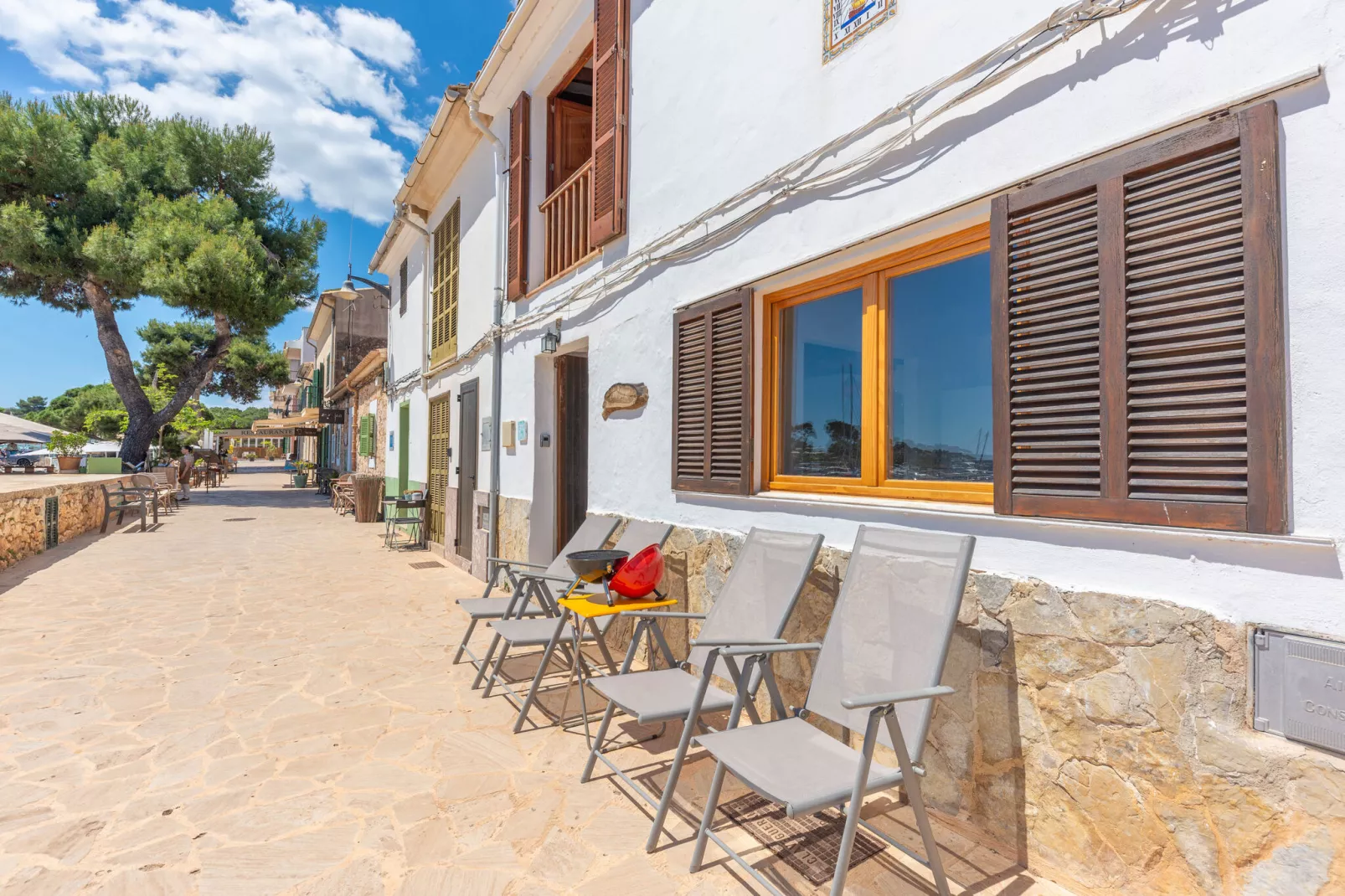 Cas Padrins (portopetro)-Terrace balcony
