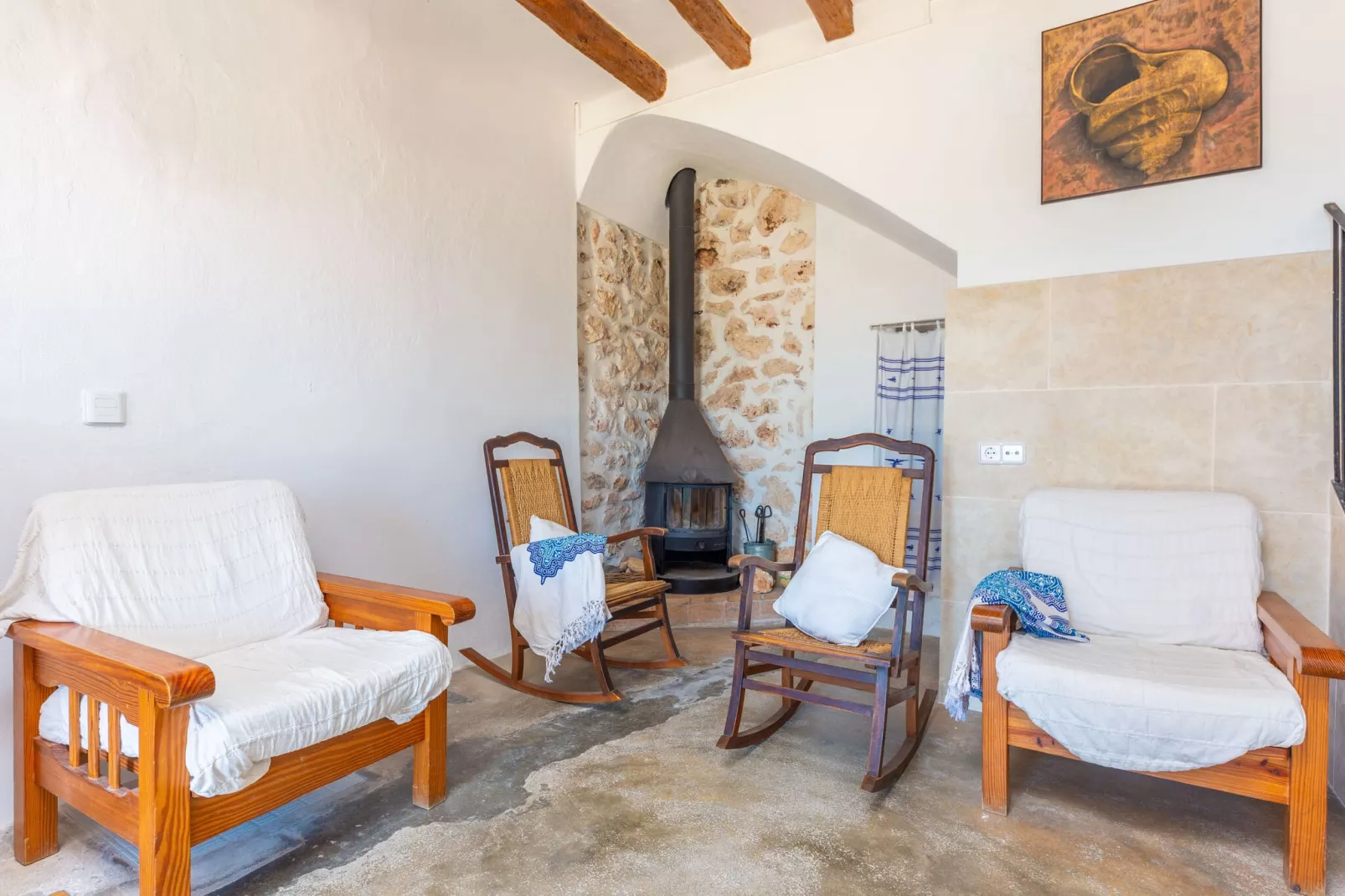 Cas Padrins (portopetro)-Living room
