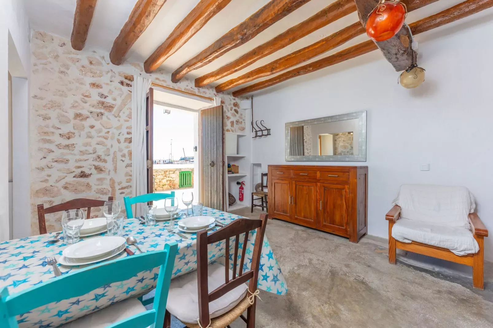Cas Padrins (portopetro)-Dining room