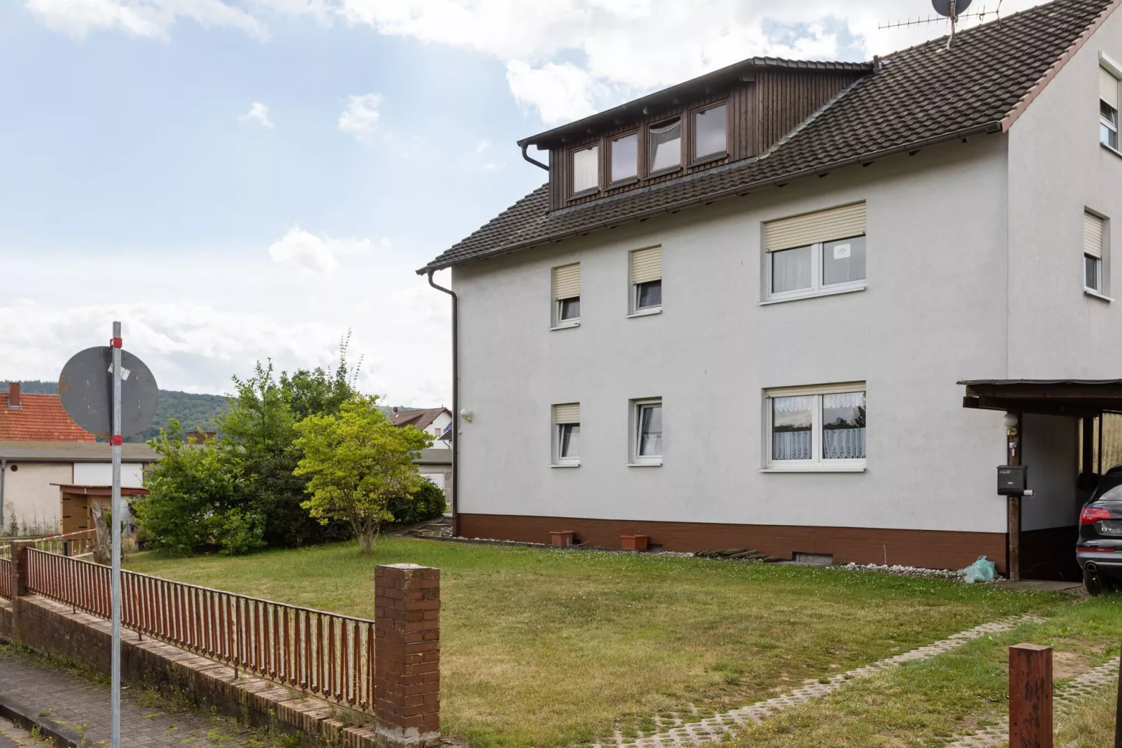 Ferienwohnung Fuldabrück-Exterior summer