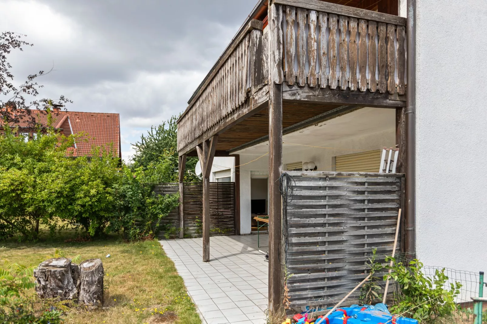 Ferienwohnung Fuldabrück-Terrace balcony