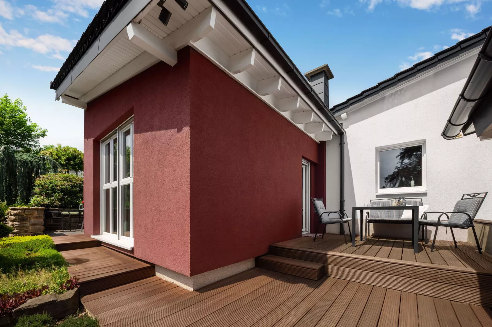 Ferienhaus Zeitraum-Außenbereich Sommer