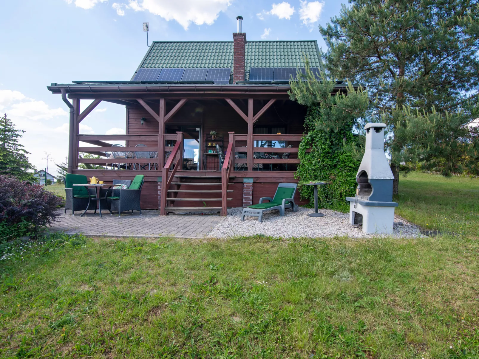 Dom niebieski-Dehors