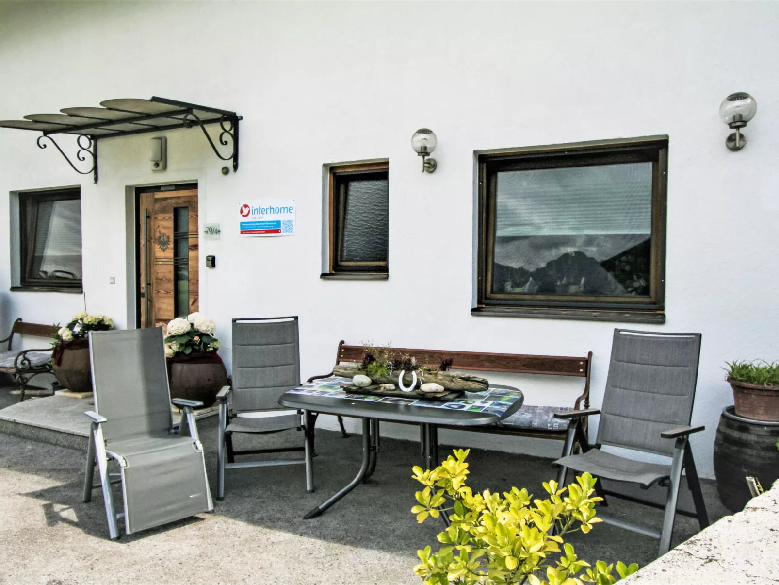 Brettfall Blick-Outside