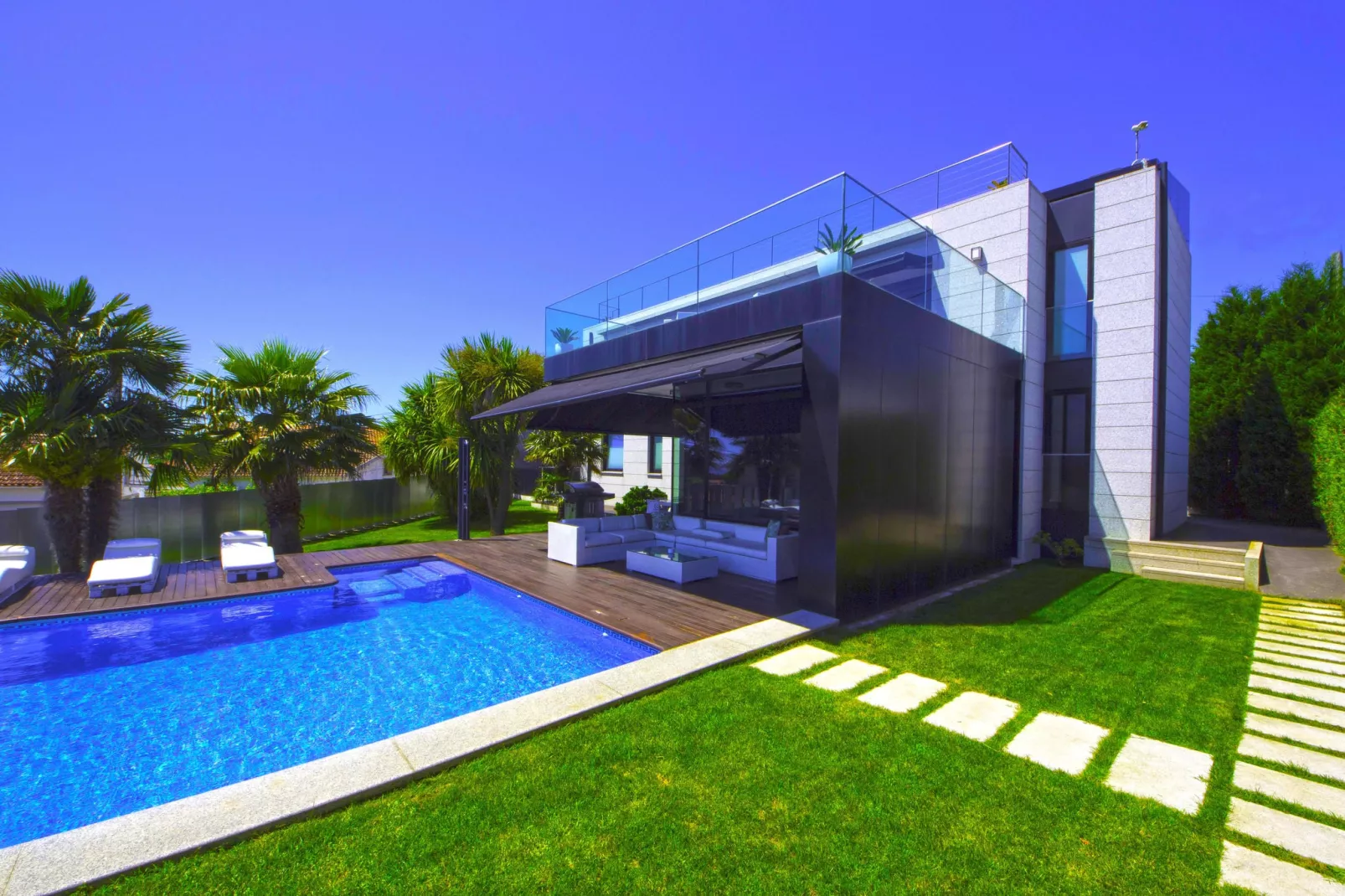 Villa Catro Faros-Pool