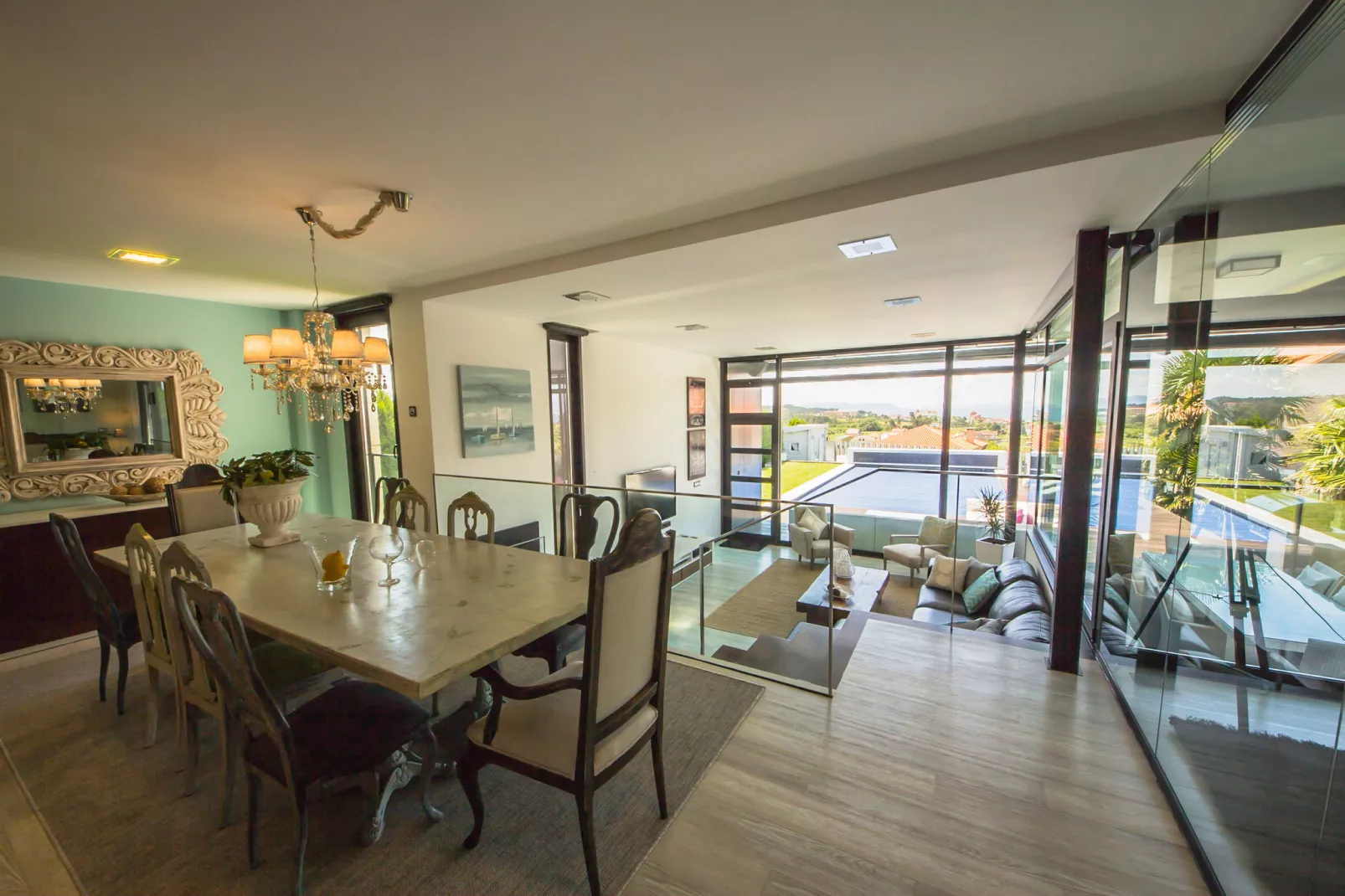 Villa Catro Faros-Living room