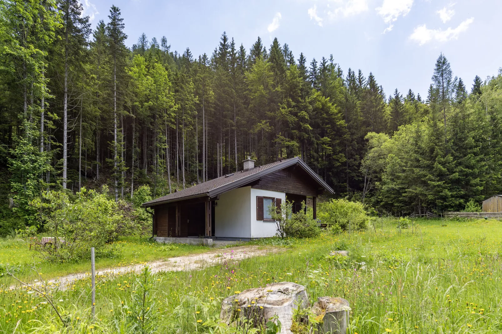 	 Ferienhaus Bodental-Außenbereich Sommer