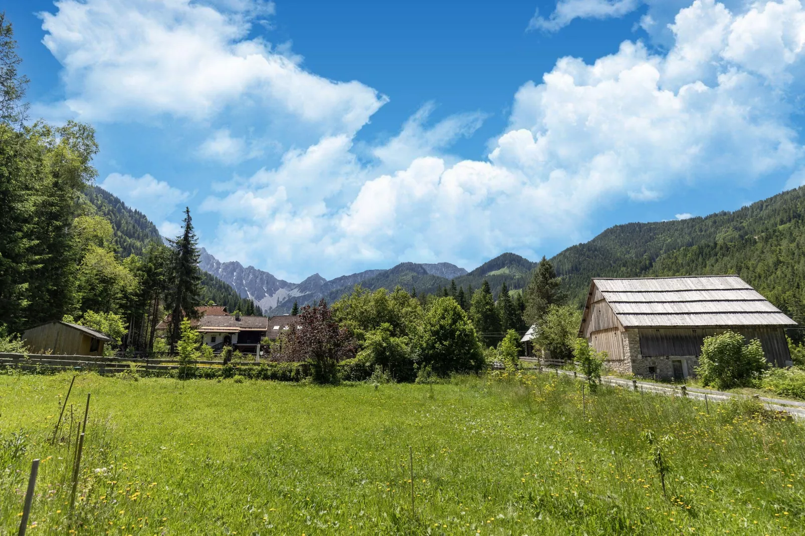 	 Ferienhaus Bodental-Gebiete Sommer 1 km