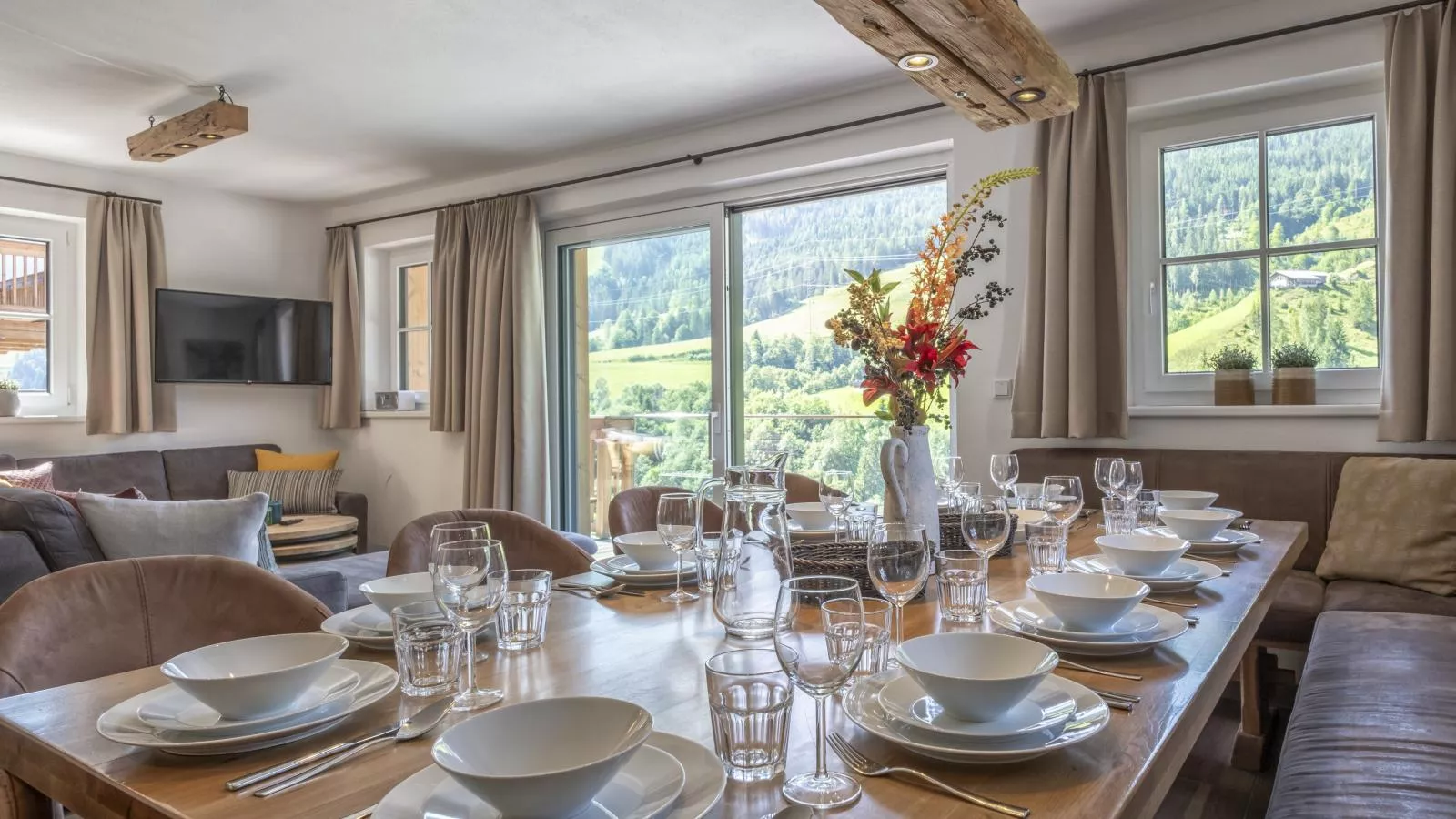 Alpen Villa Danica-Esszimmer