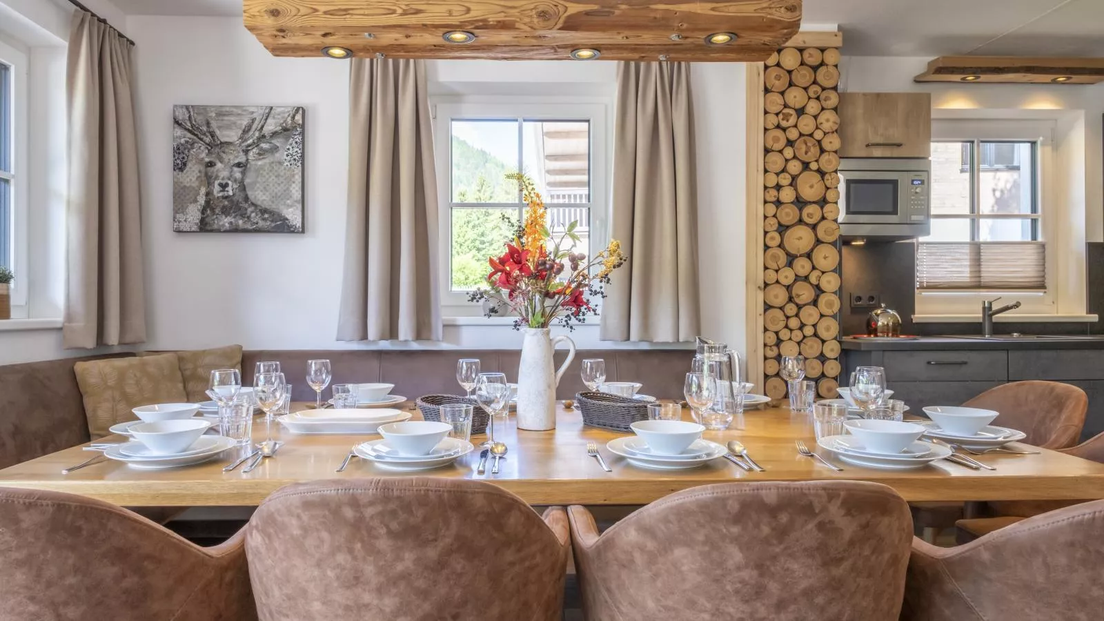 Alpen Villa Danica-Esszimmer