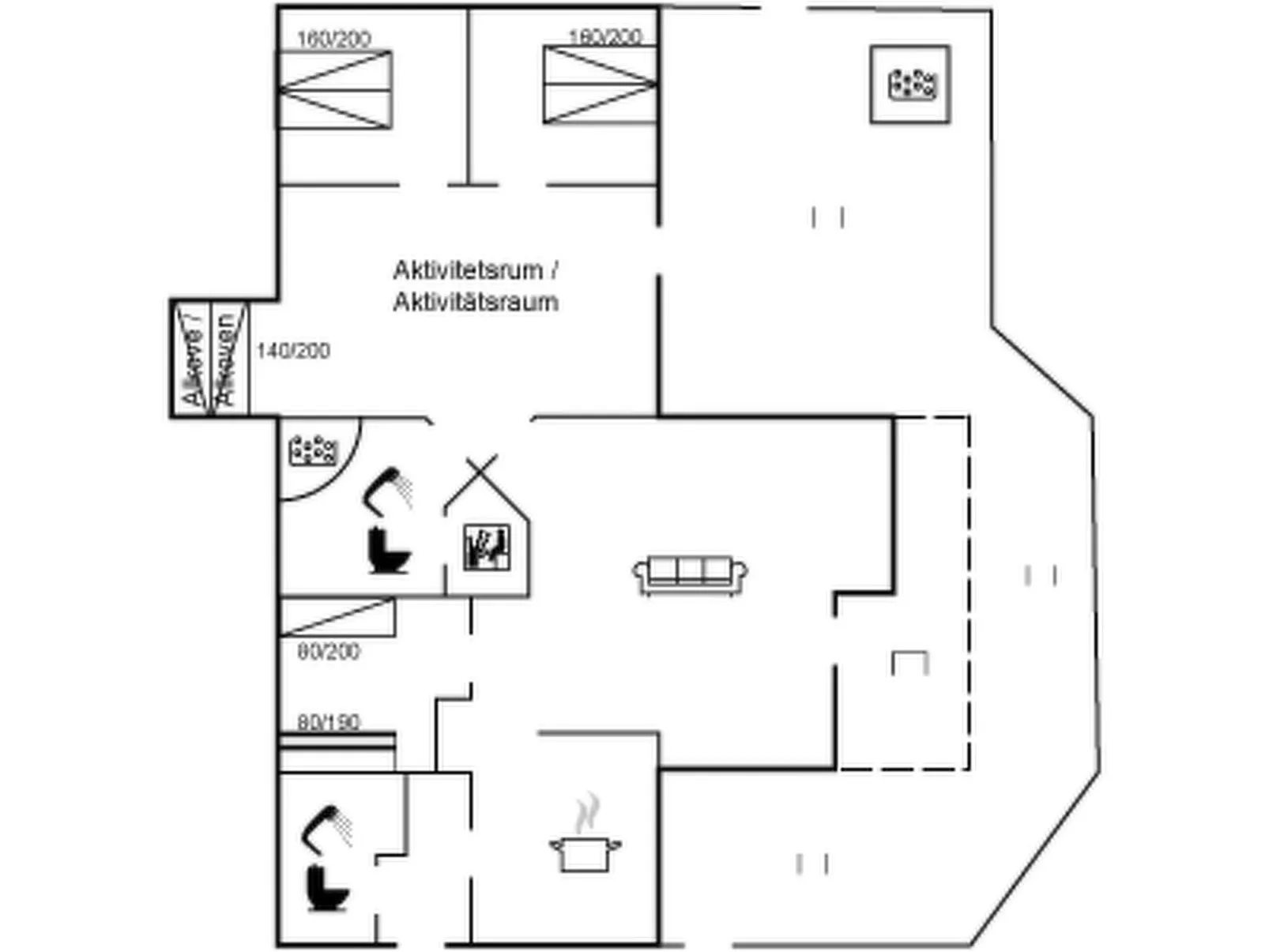 "Svenny" - 800m from the sea-Inside