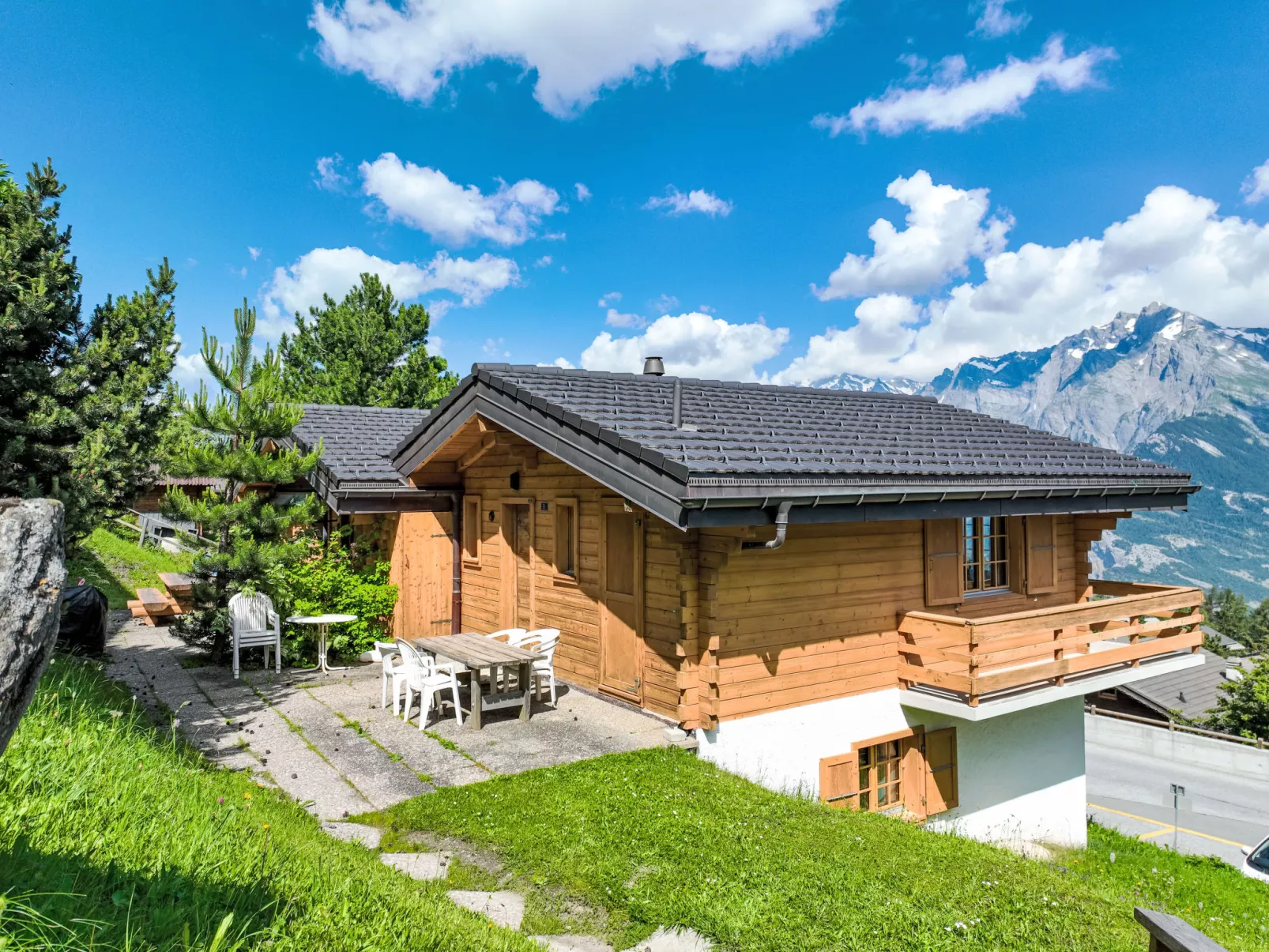 Chalet Dominique-Draußen
