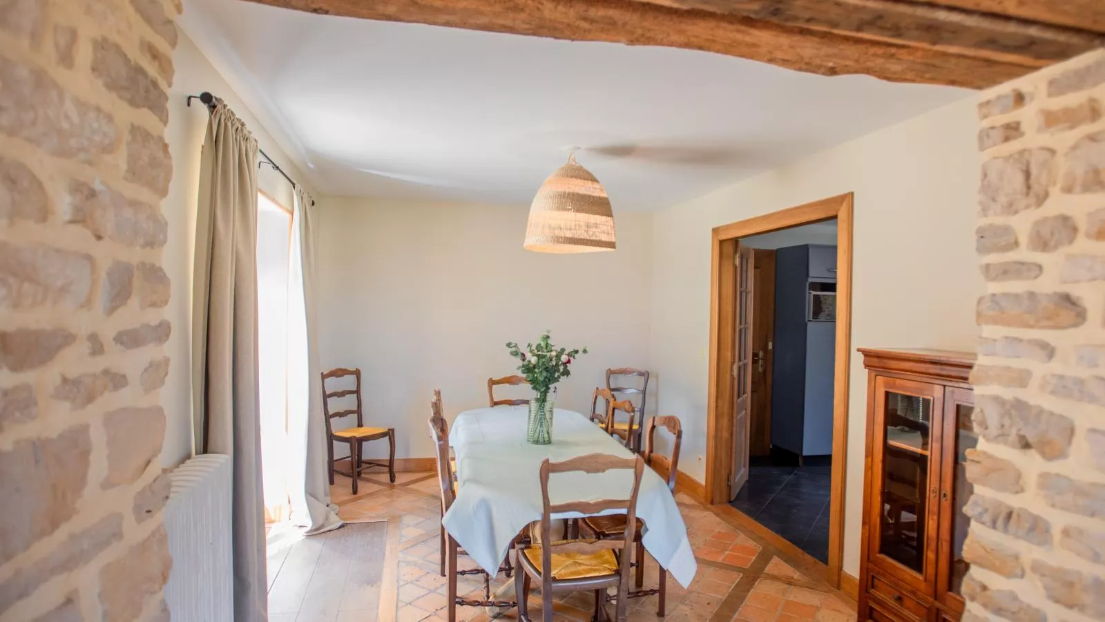 Gite du Moulin-Esszimmer