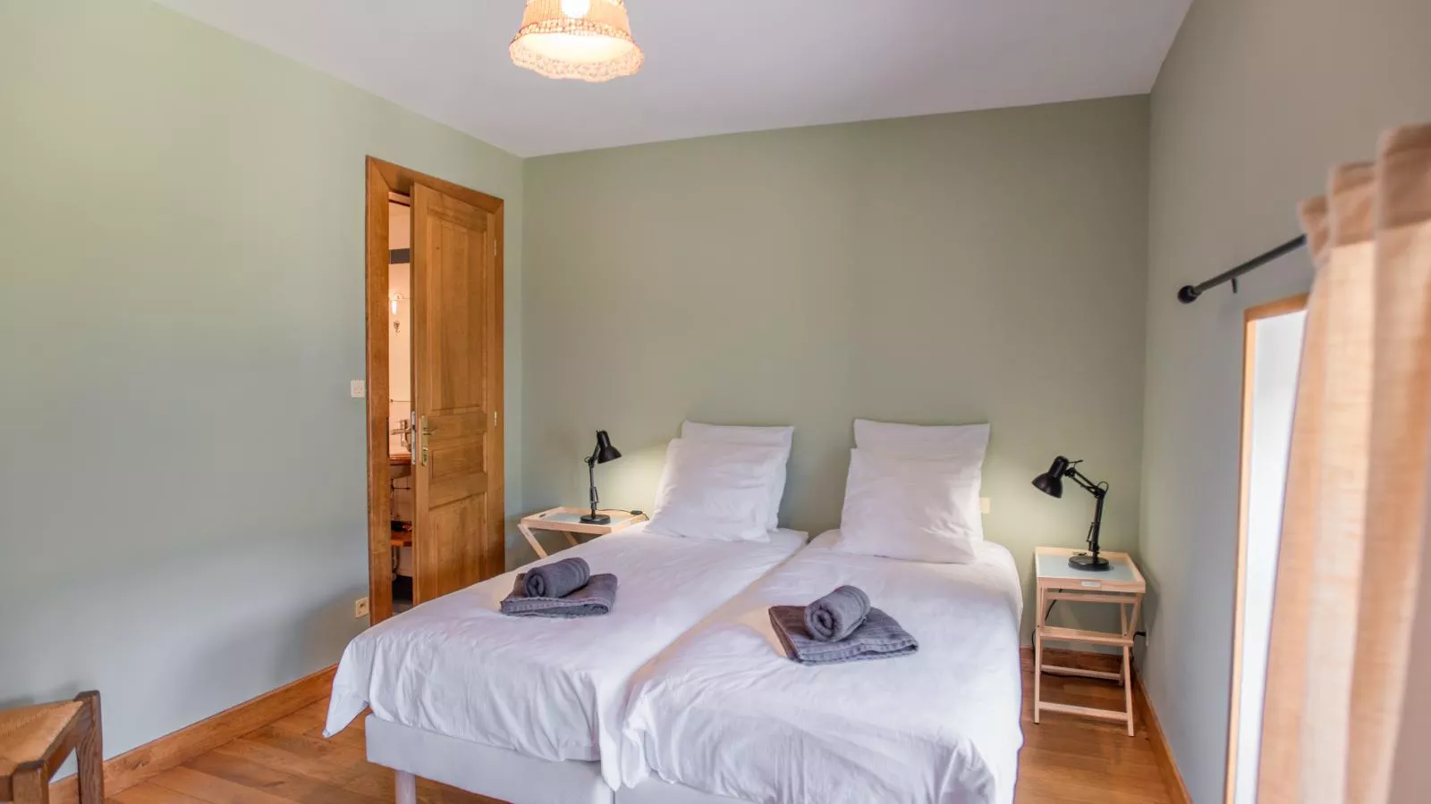 Gite du Moulin-Schlafzimmer