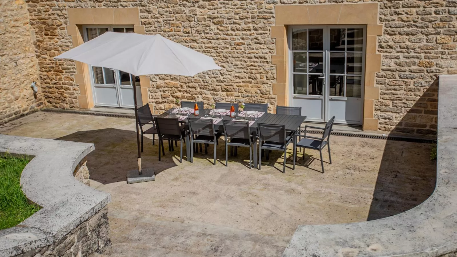 Gite du Moulin-Terrasse/Balkon