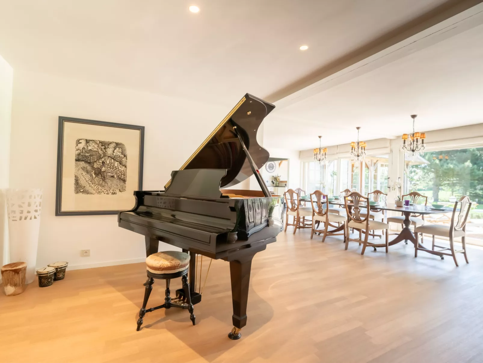 Villa Rosetree with sauna and pool table