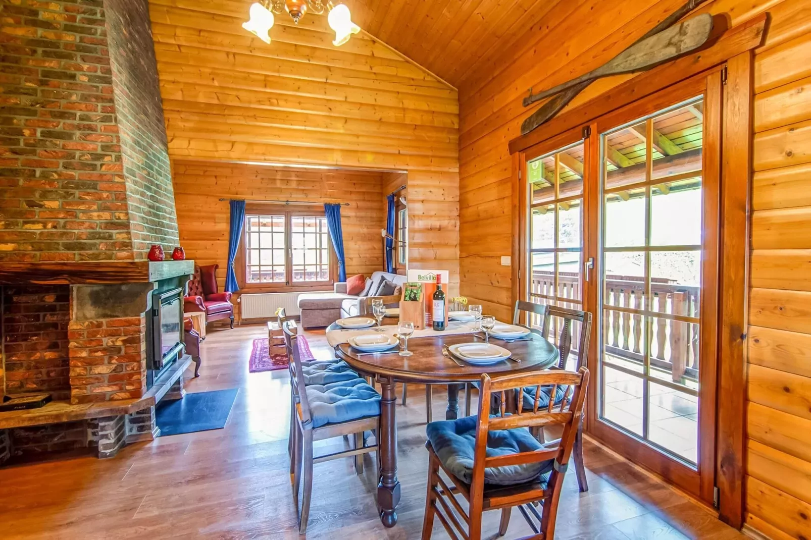 Chalet peupliers-Salle à manger
