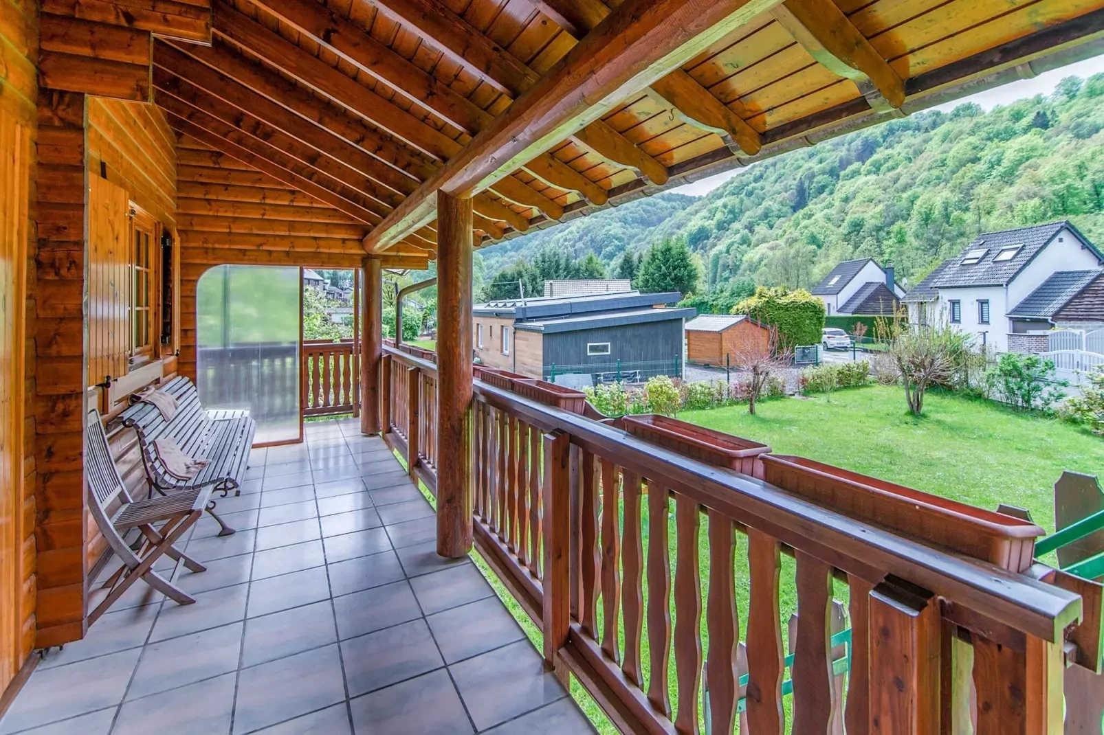 Chalet peupliers-Balcon-terrasse