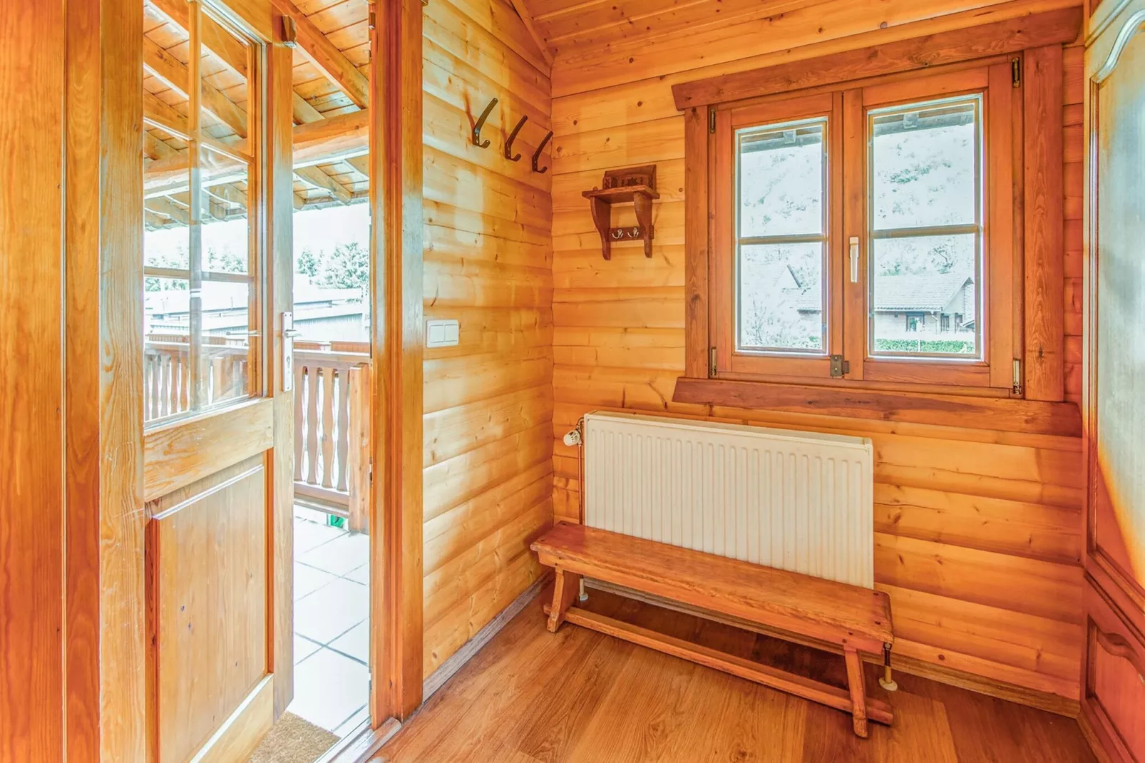 Chalet peupliers-Hall d'accueil
