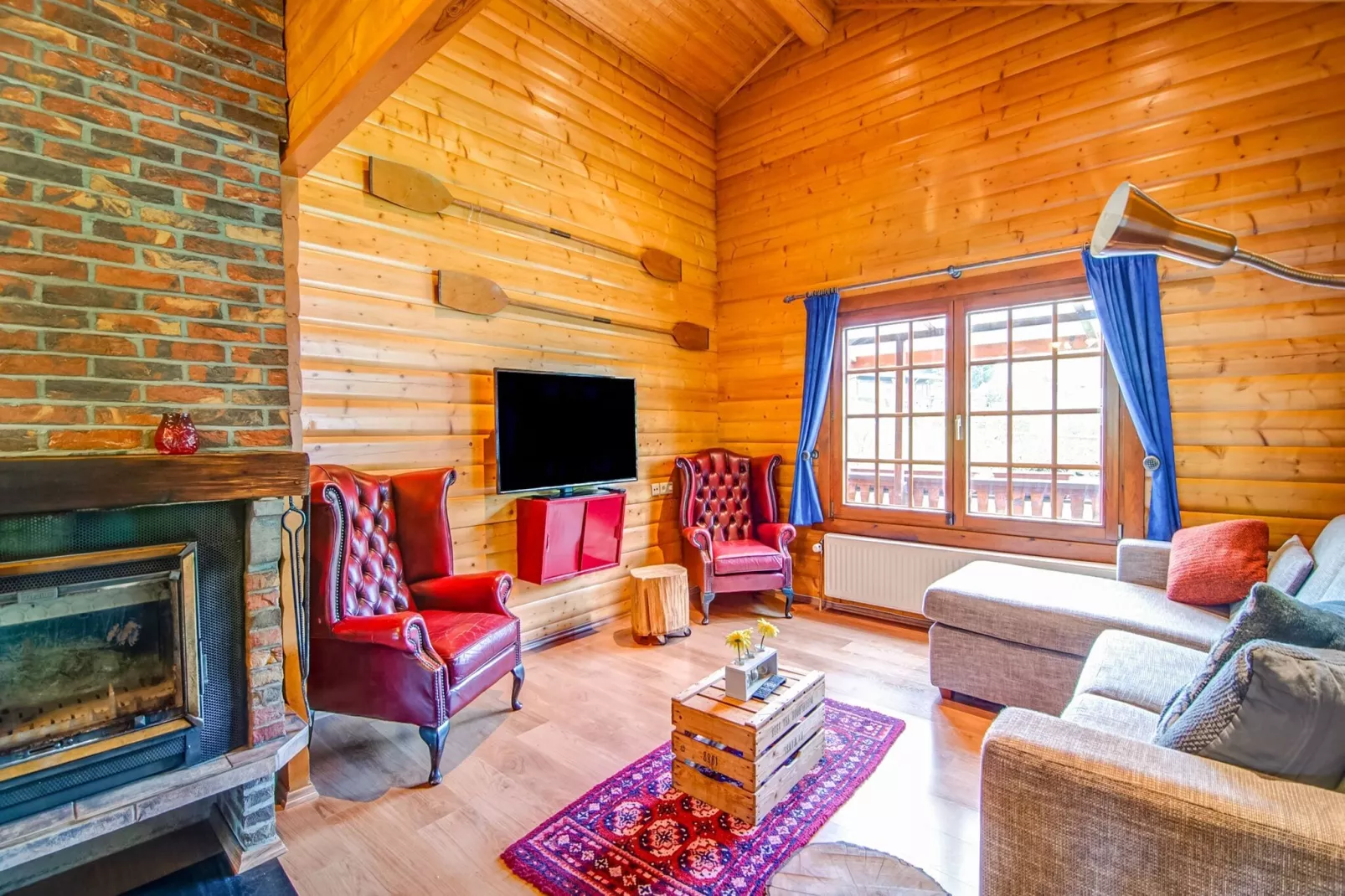Chalet peupliers-Salon