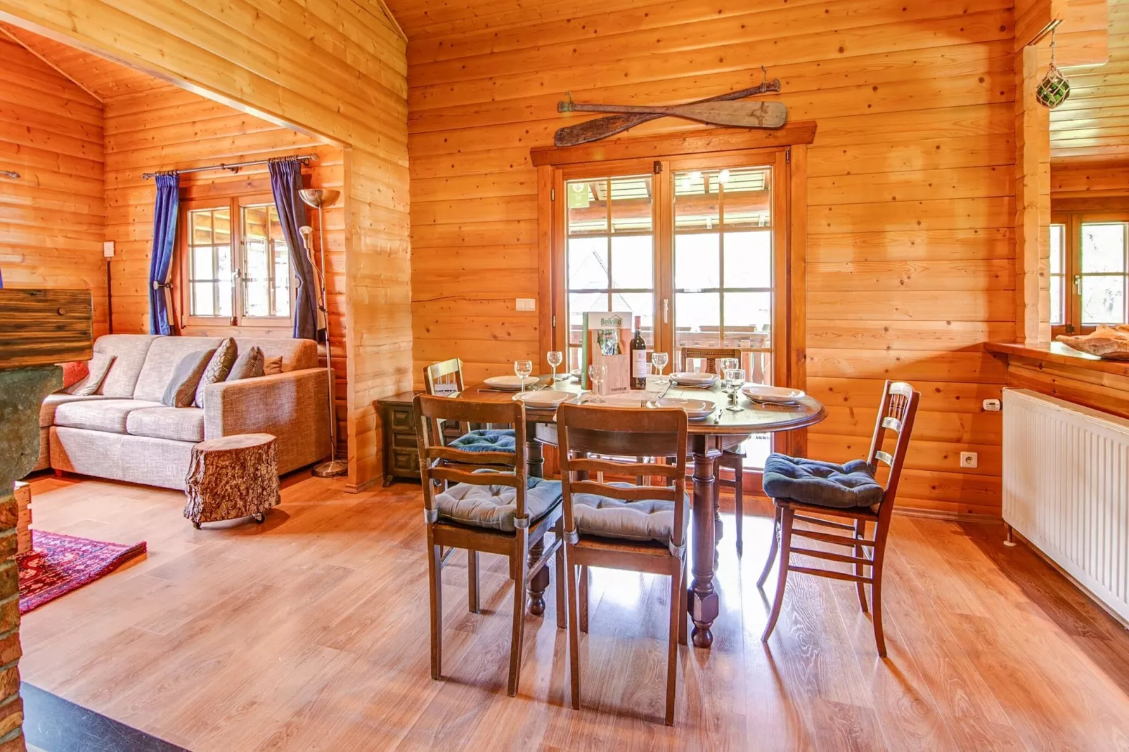 Chalet peupliers-Salon