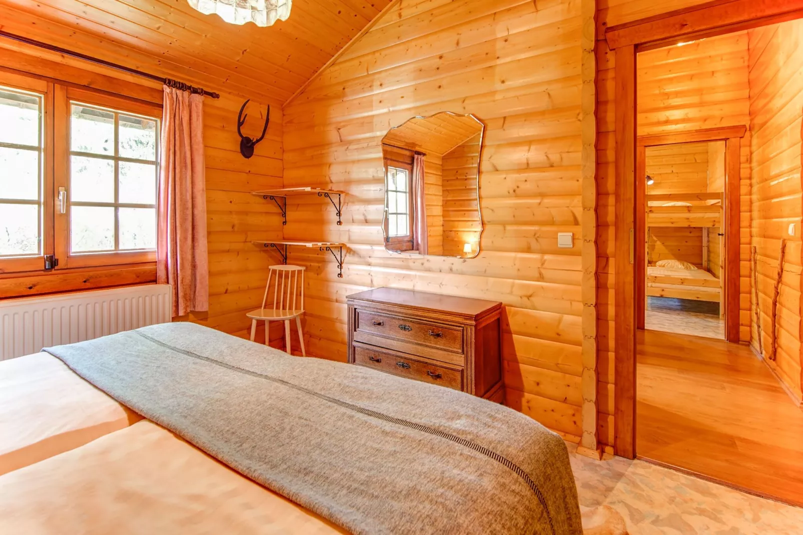 Chalet peupliers-Chambre