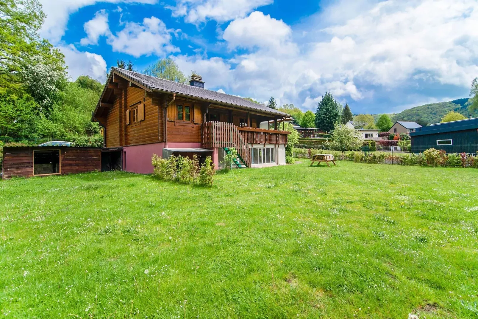 Chalet peupliers-Jardin d'été