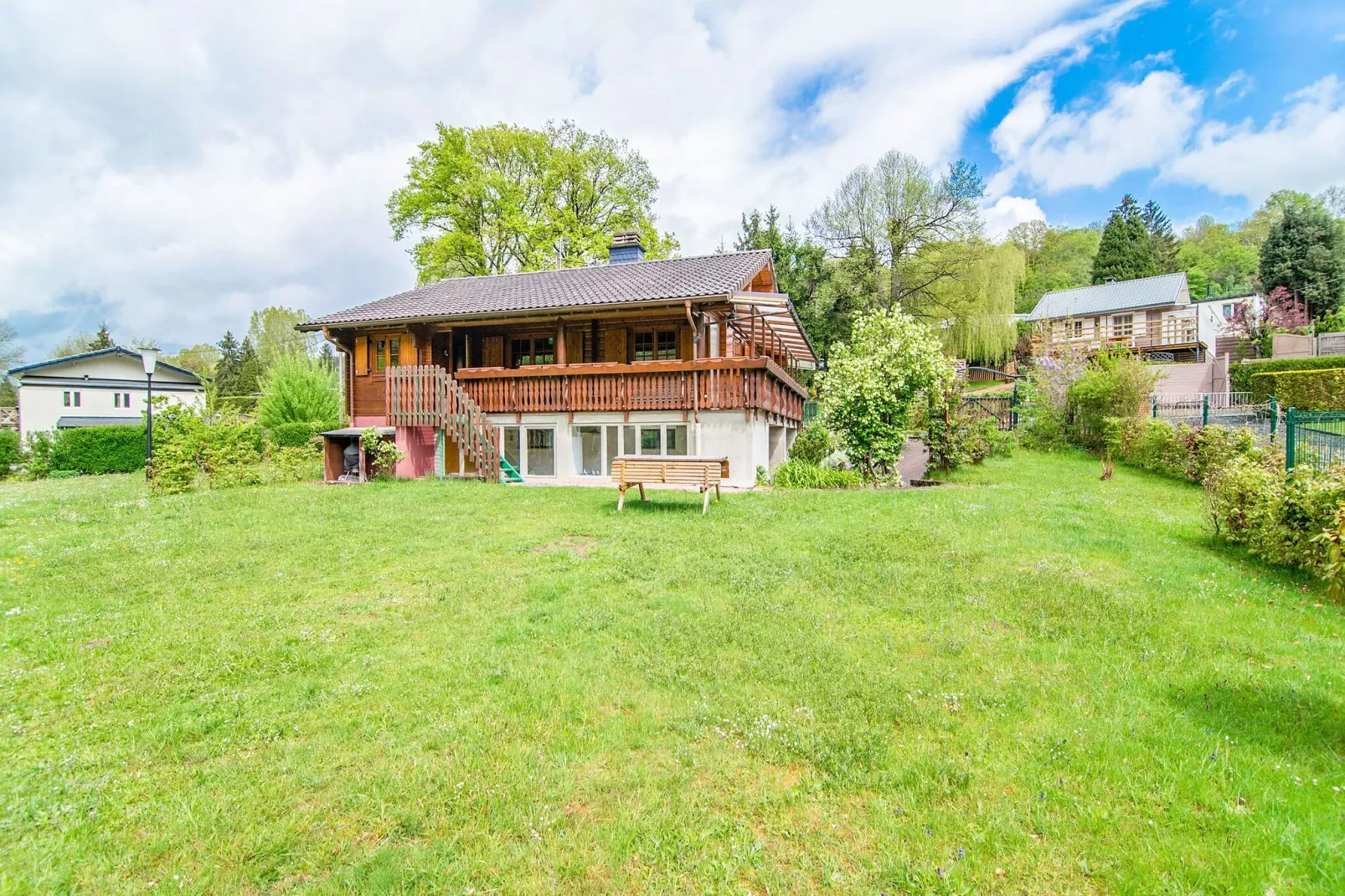 Chalet peupliers-Jardin d'été