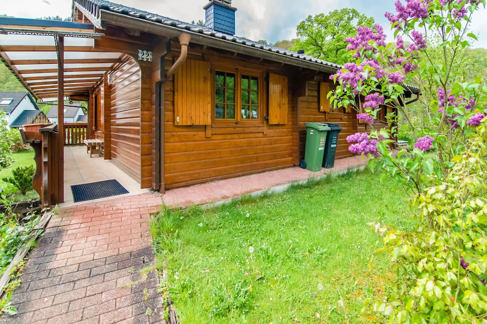 Chalet peupliers-Jardin d'été
