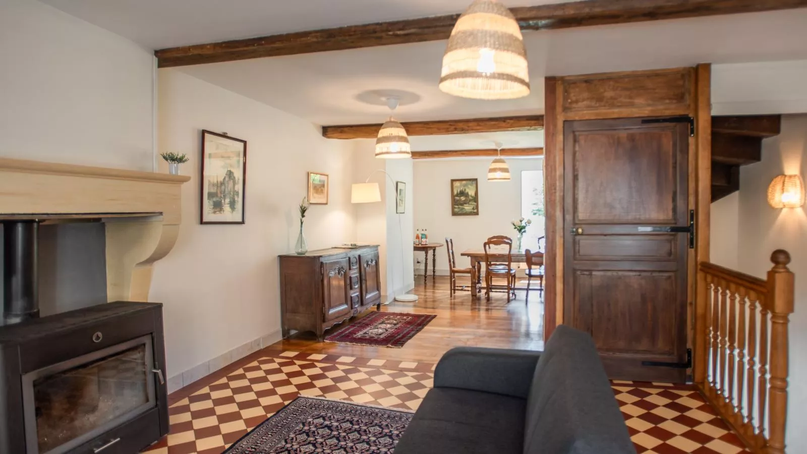 Gite du Bois-Living room