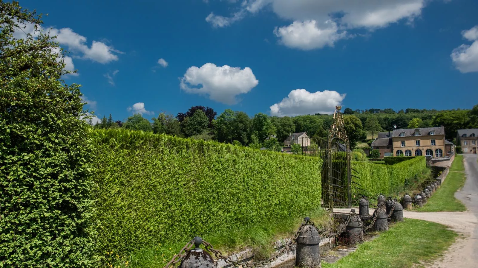 Gite Cascade-Gebiete Sommer 1 km